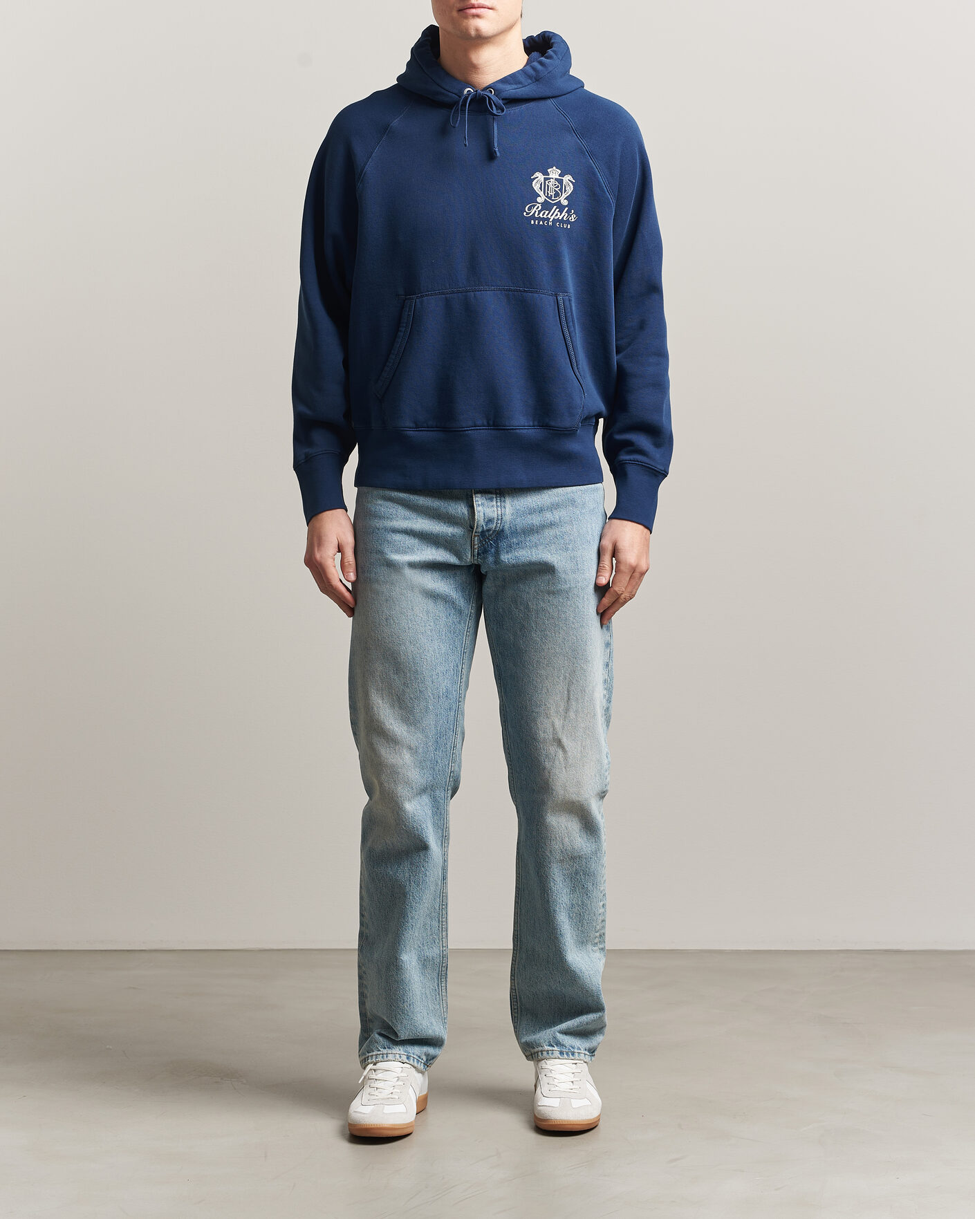 Uomini | Maglieria | Polo Ralph Lauren | Fleece Hoodie Dark Cobalt