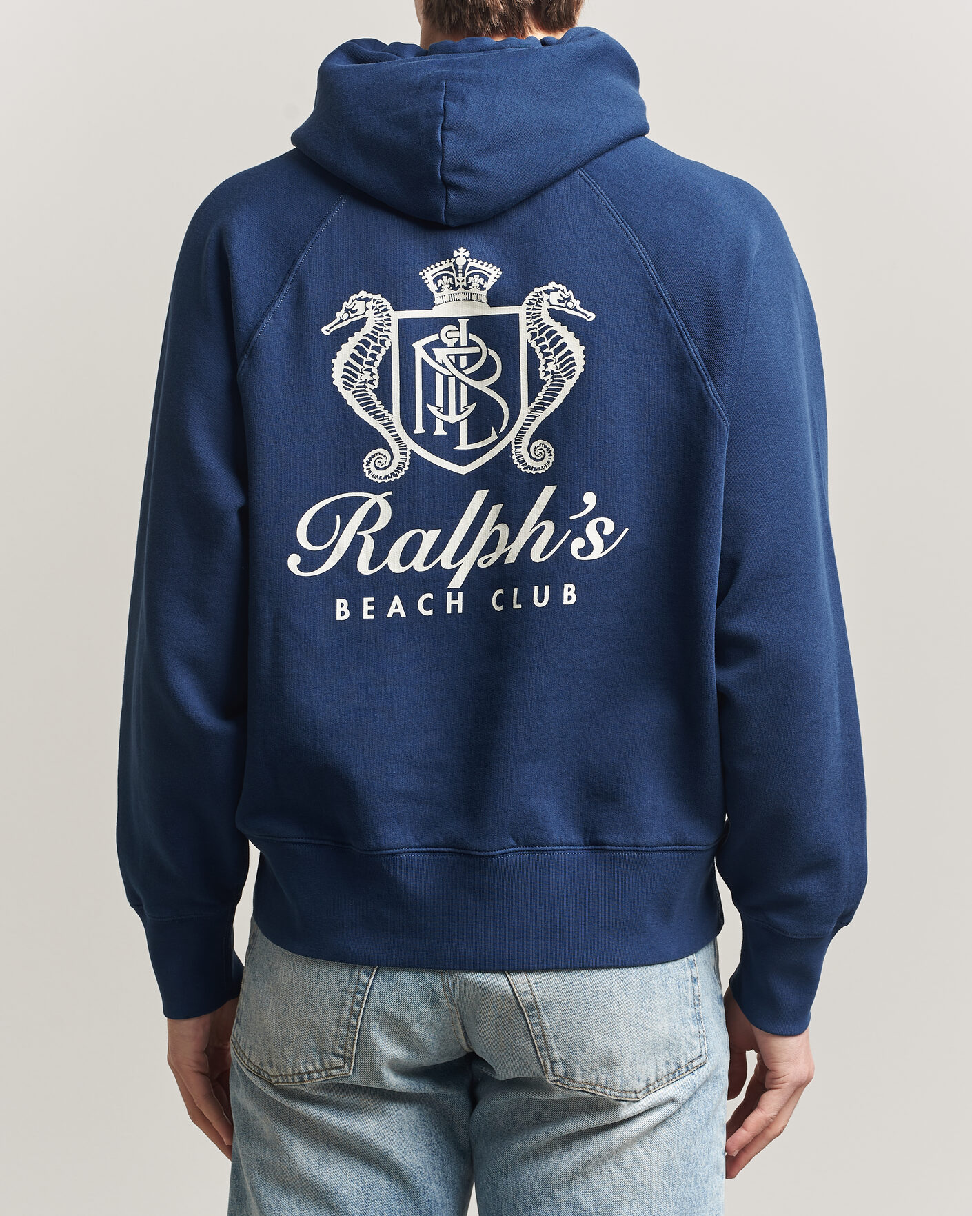 Uomini | Maglieria | Polo Ralph Lauren | Fleece Hoodie Dark Cobalt
