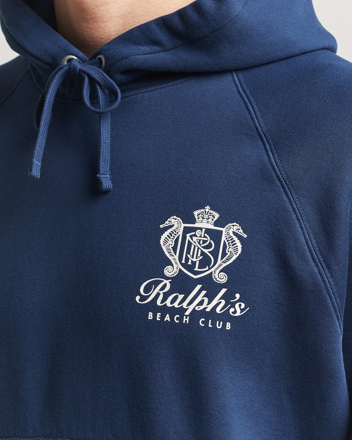 Uomini | Maglieria | Polo Ralph Lauren | Fleece Hoodie Dark Cobalt