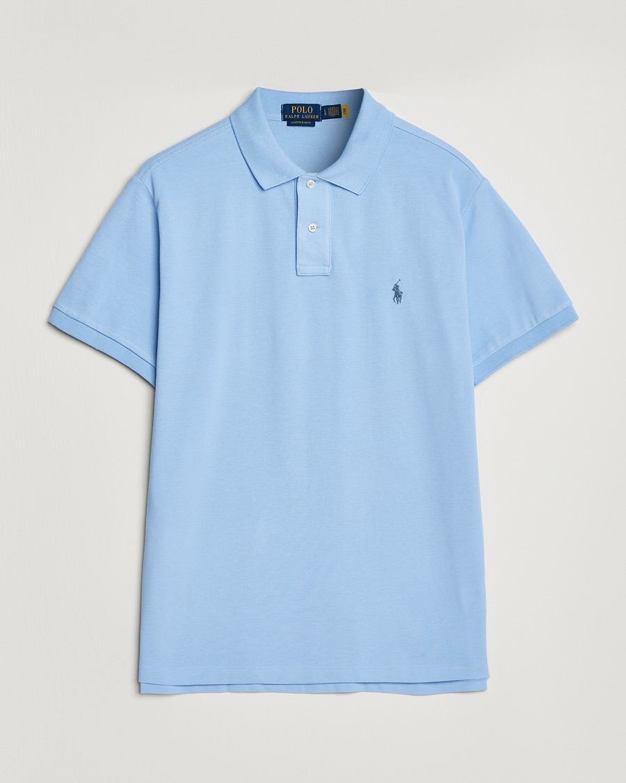 Uomini | Polo | Polo Ralph Lauren | Custom Slim Fit Polo Austin Blue