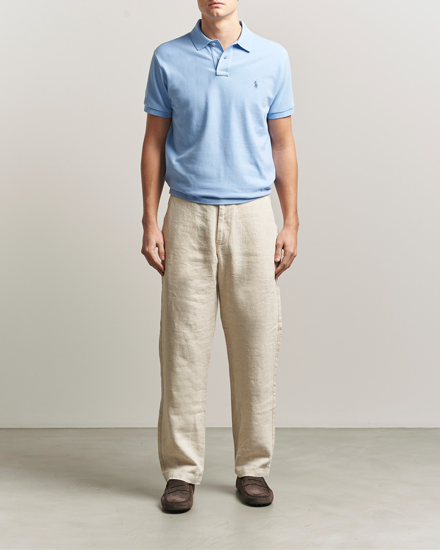 Uomini | Polo | Polo Ralph Lauren | Custom Slim Fit Polo Austin Blue