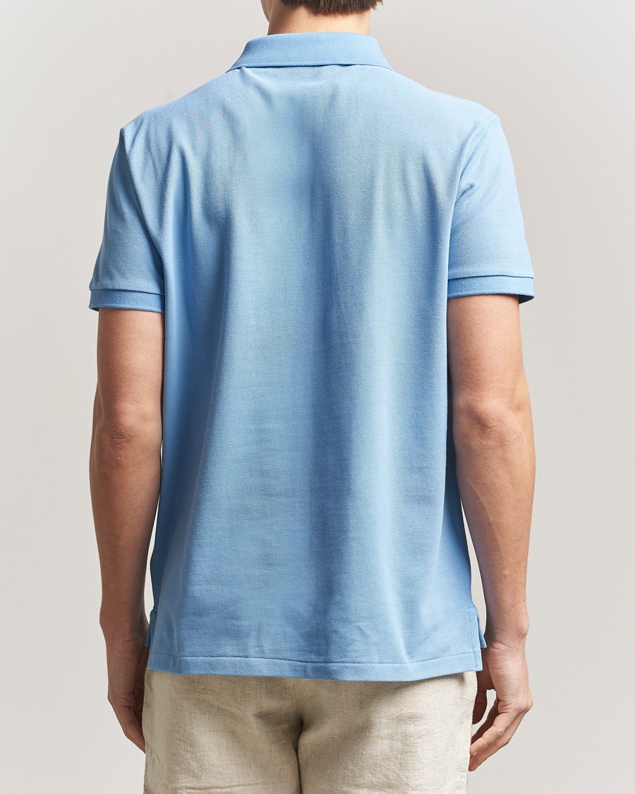 Uomini | Polo | Polo Ralph Lauren | Custom Slim Fit Polo Bristol Blue