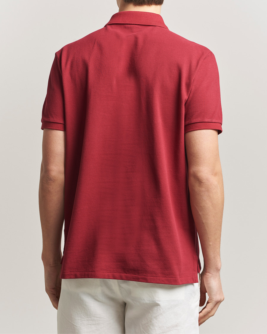 Uomini | Polo | Polo Ralph Lauren | Custom Slim Fit Polo Heritage Red