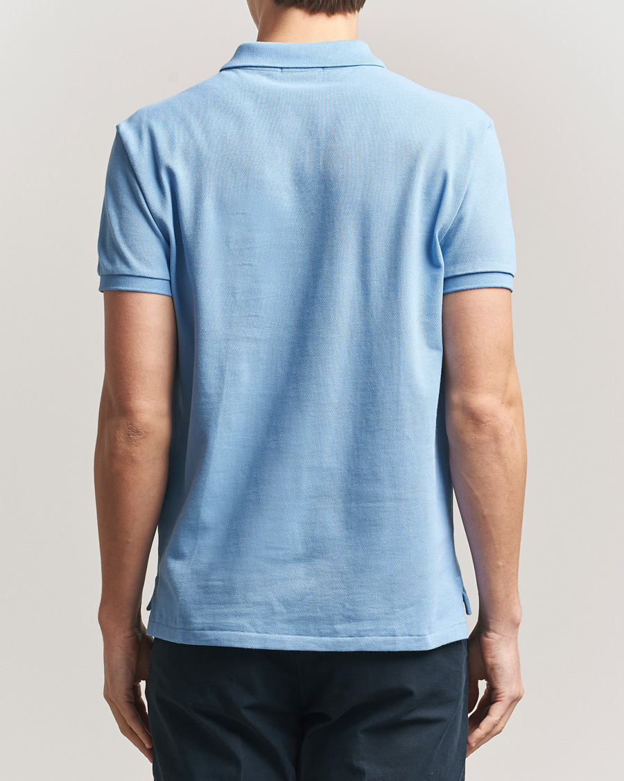 Uomini | Polo | Polo Ralph Lauren | Slim Fit Polo Bristol Blue