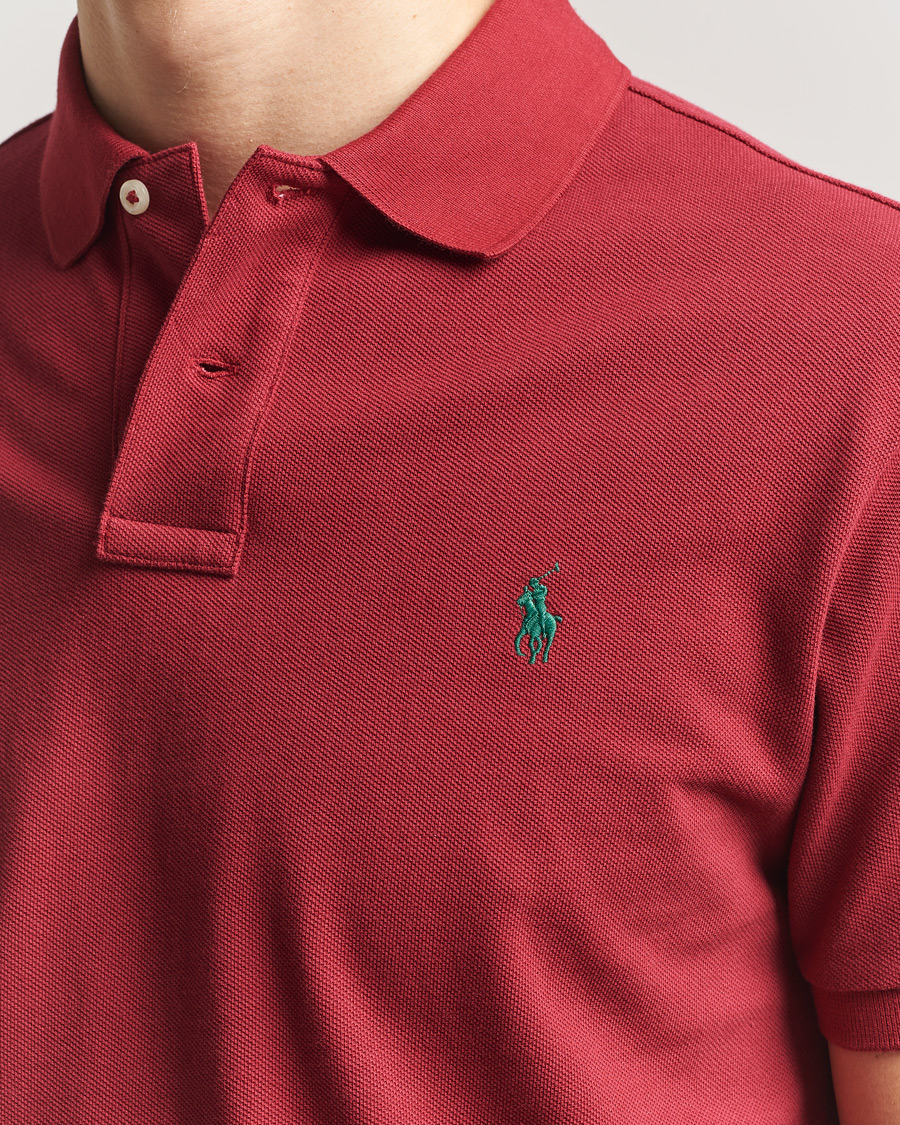 Uomini | Polo | Polo Ralph Lauren | Slim Fit Polo Heritage Red