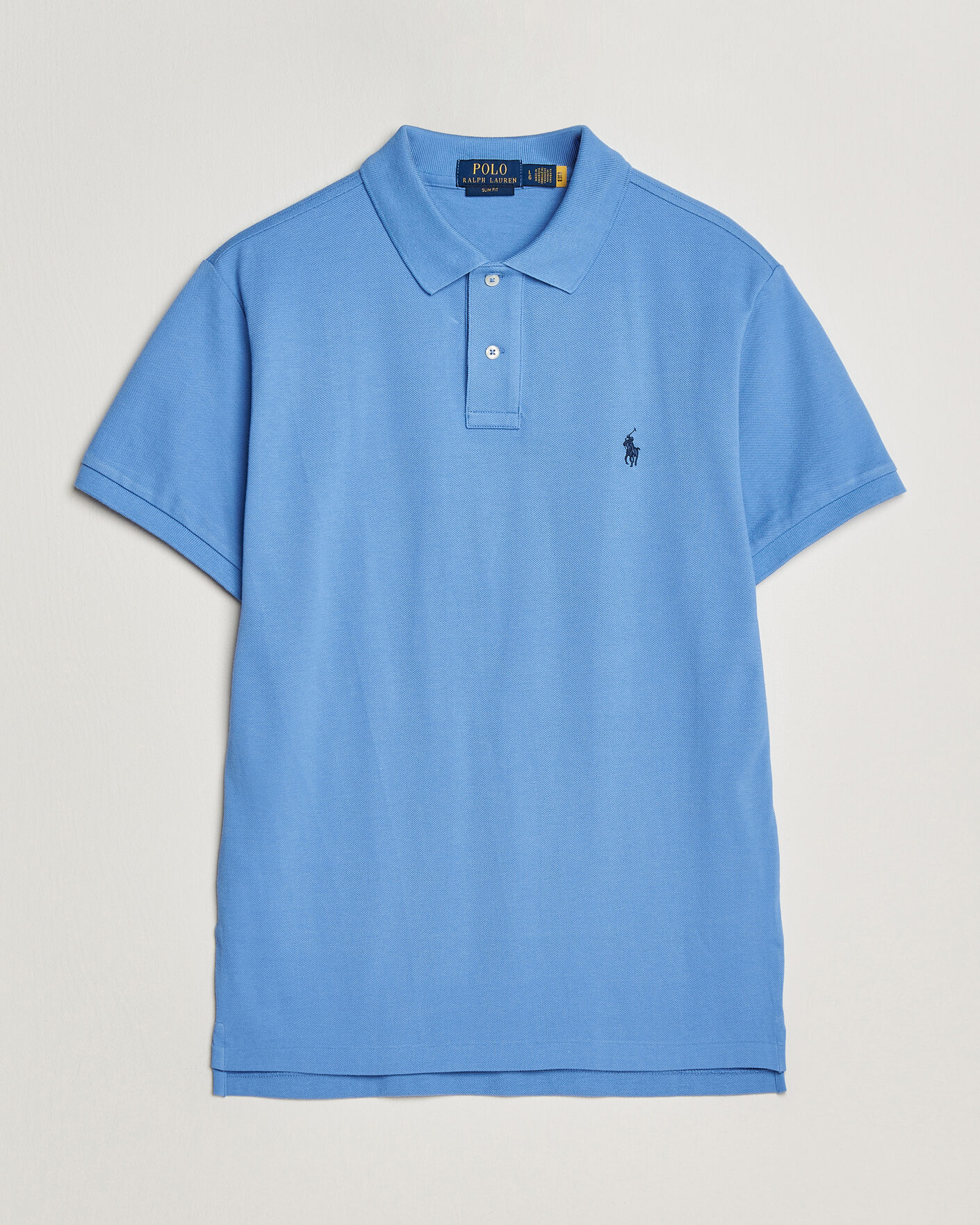 Uomini | Polo | Polo Ralph Lauren | Slim Fit Polo Harbour Island Blue