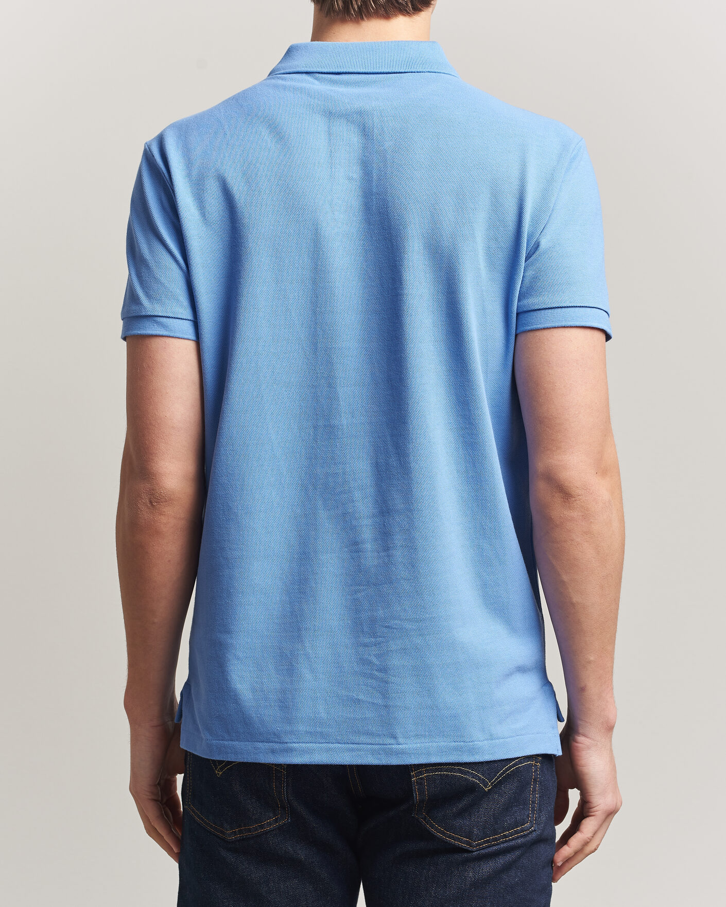 Uomini | Polo | Polo Ralph Lauren | Slim Fit Polo Harbour Island Blue