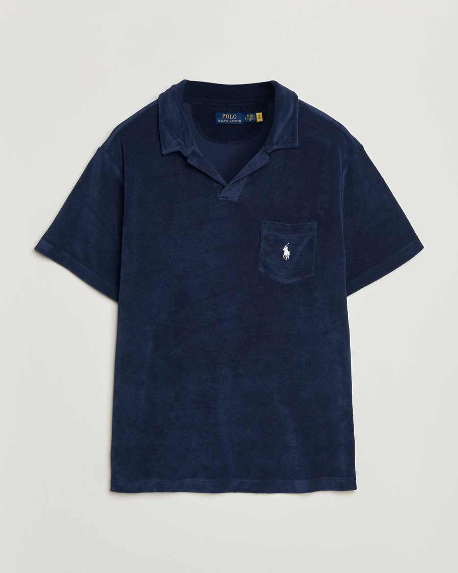 Uomini | Polo | Polo Ralph Lauren | Cotton Terry Polo Newport Navy