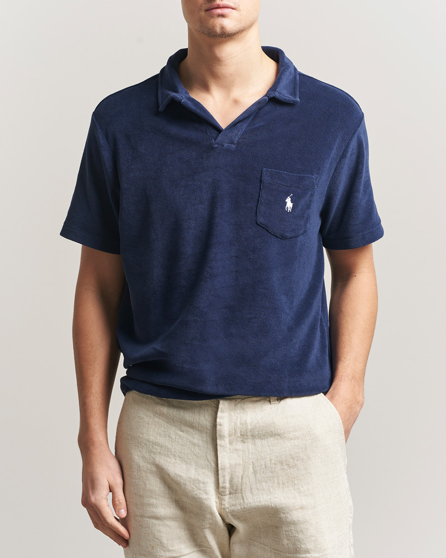 Uomini | Polo | Polo Ralph Lauren | Cotton Terry Polo Newport Navy