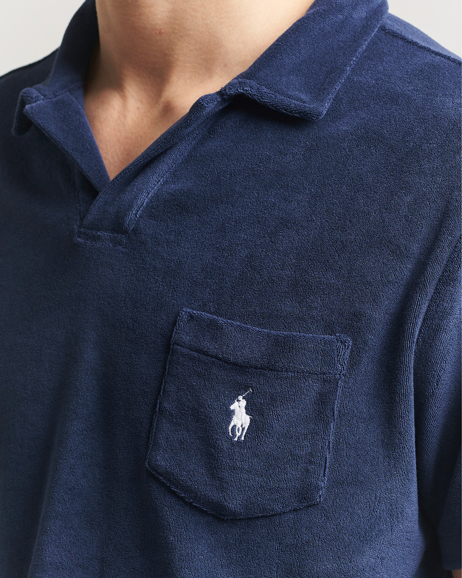 Uomini | Polo | Polo Ralph Lauren | Cotton Terry Polo Newport Navy