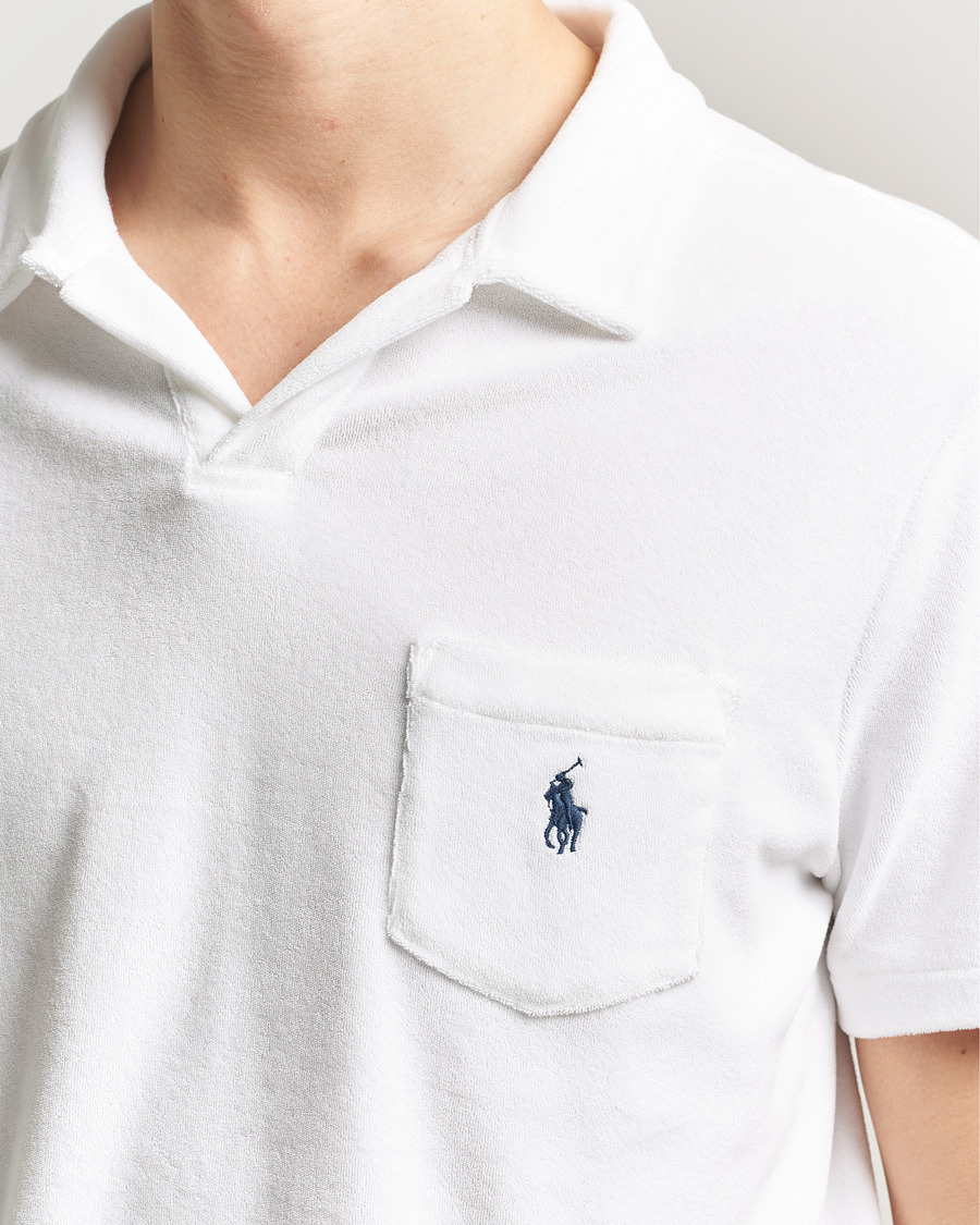 Uomini | Polo | Polo Ralph Lauren | Cotton Terry Polo White