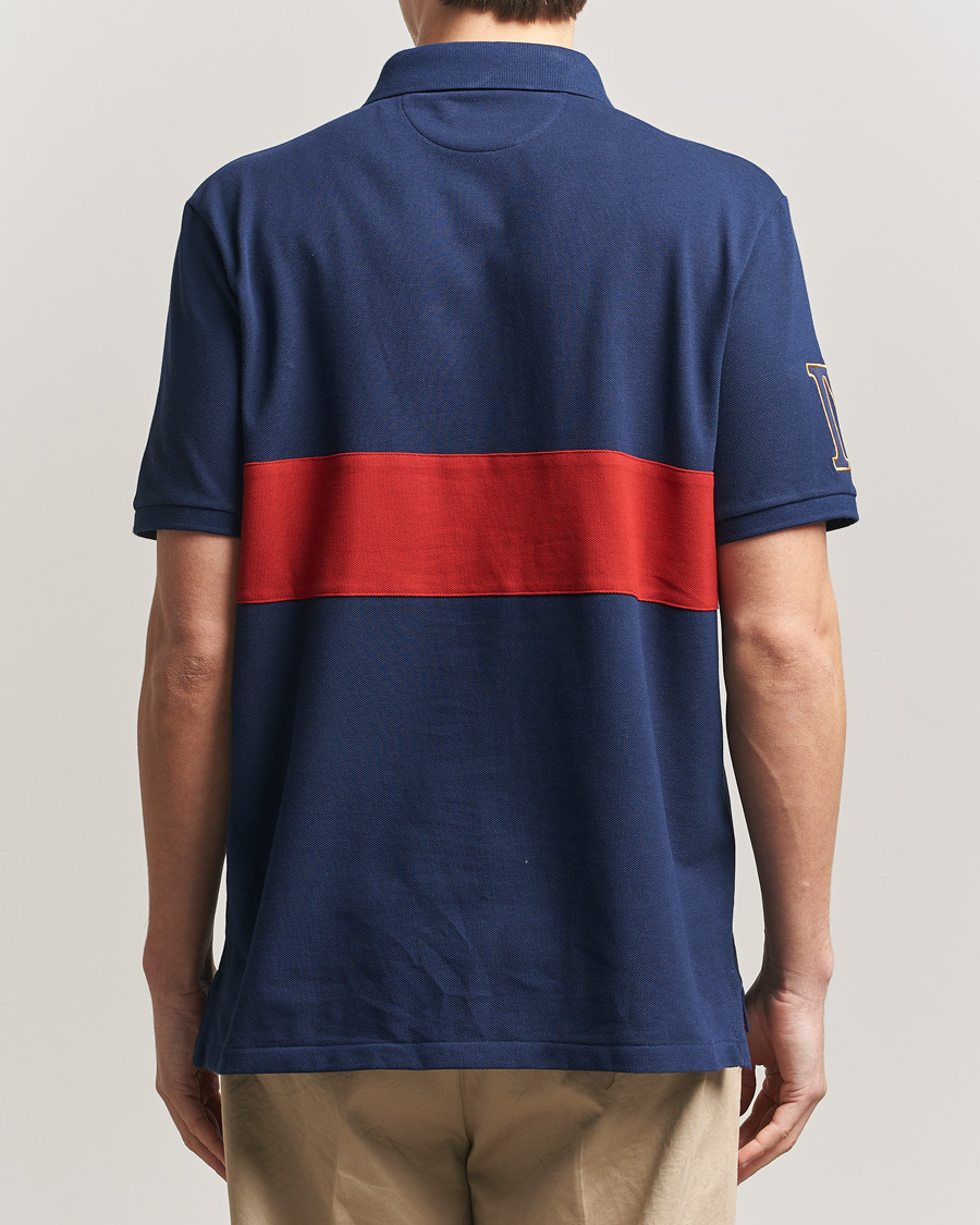 Uomini | Polo | Polo Ralph Lauren | Block Striped Polo Newport Navy