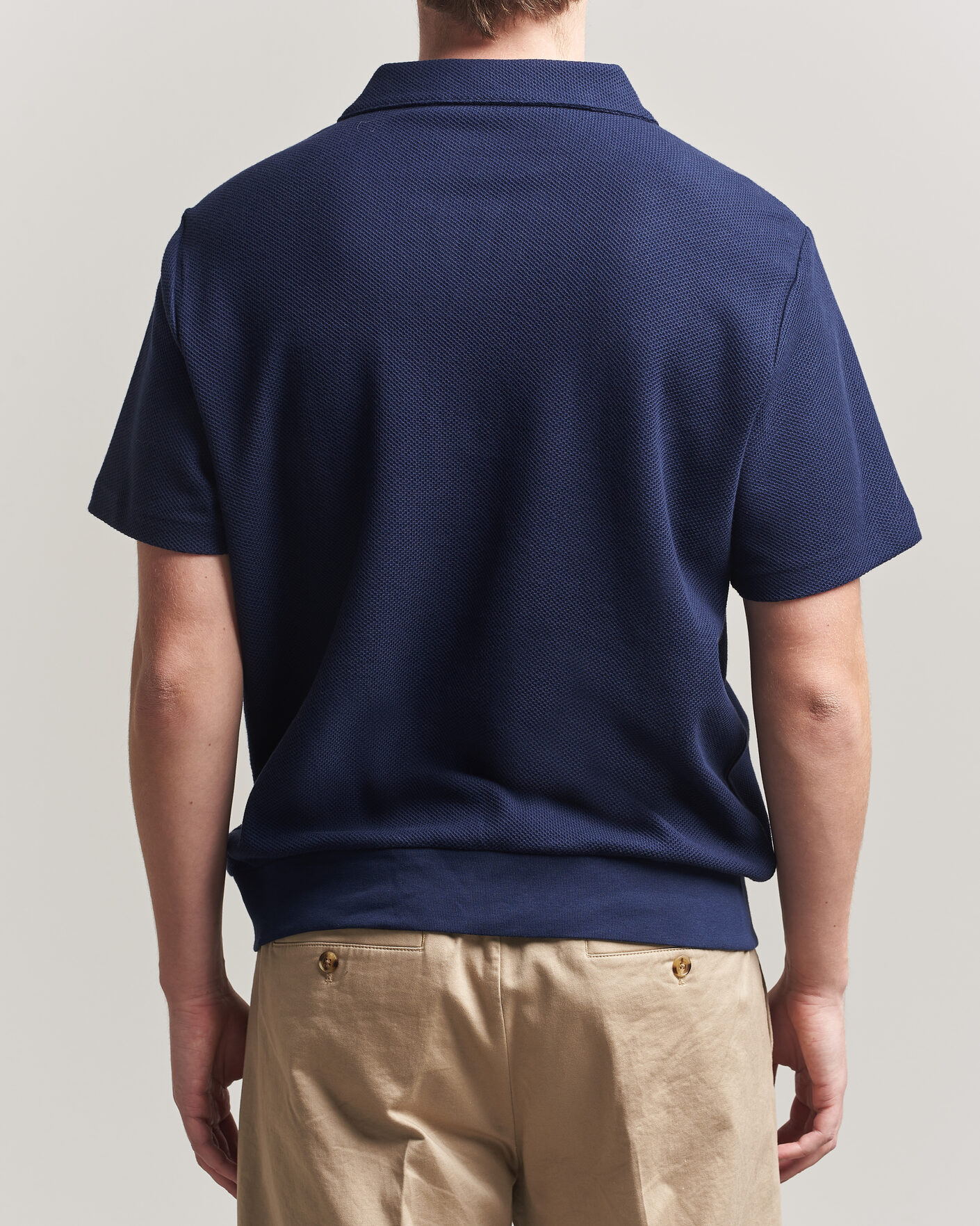 Uomini | Polo | Polo Ralph Lauren | Knitted Polo Cruise Navy