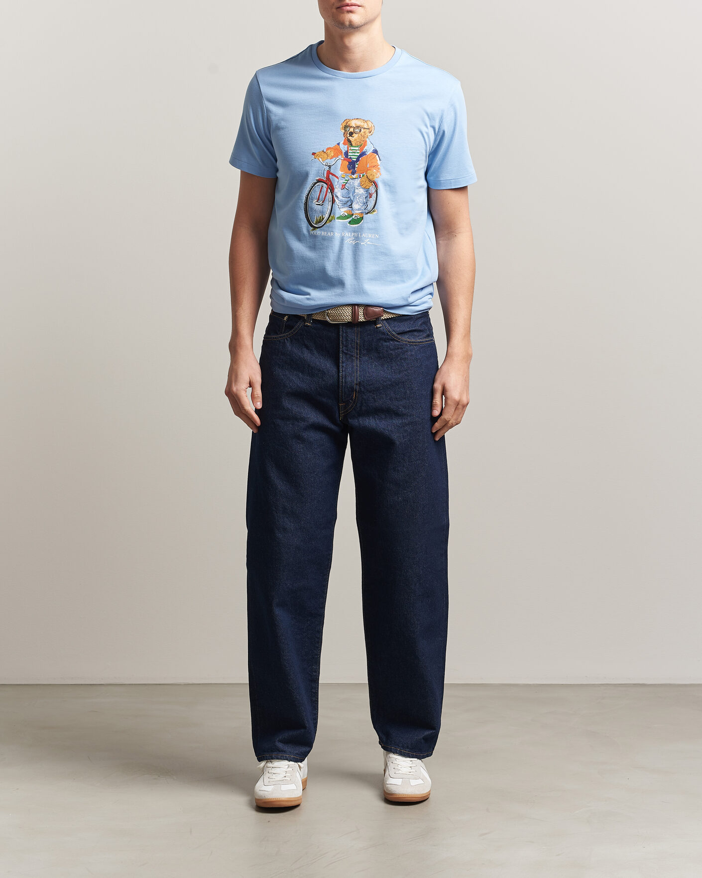 Uomini | T-shirt | Polo Ralph Lauren | Jersey Bear T-Shirt Austin Blue