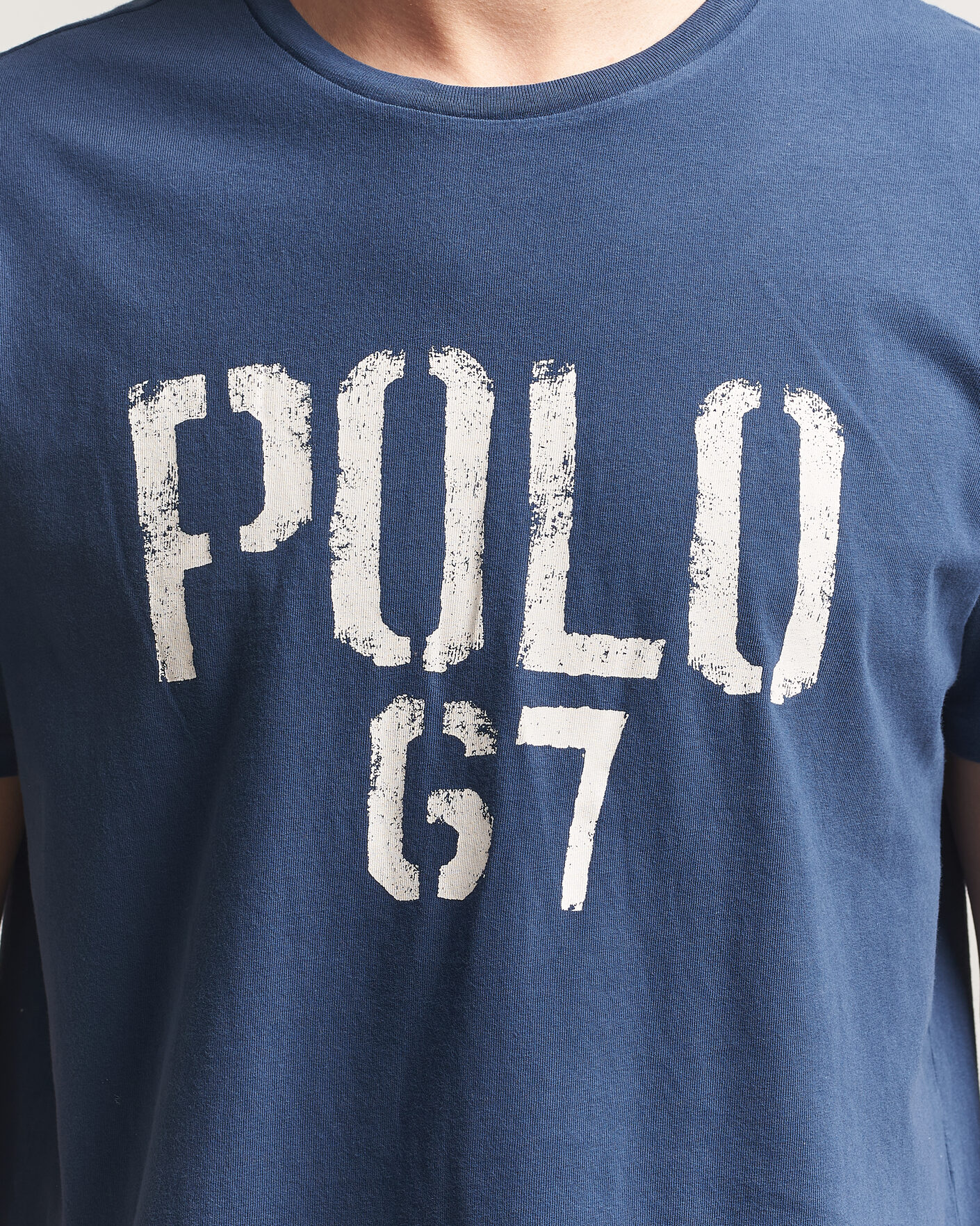 Uomini | T-shirt | Polo Ralph Lauren | Jersey Logo T-Shirt Dark Cobalt
