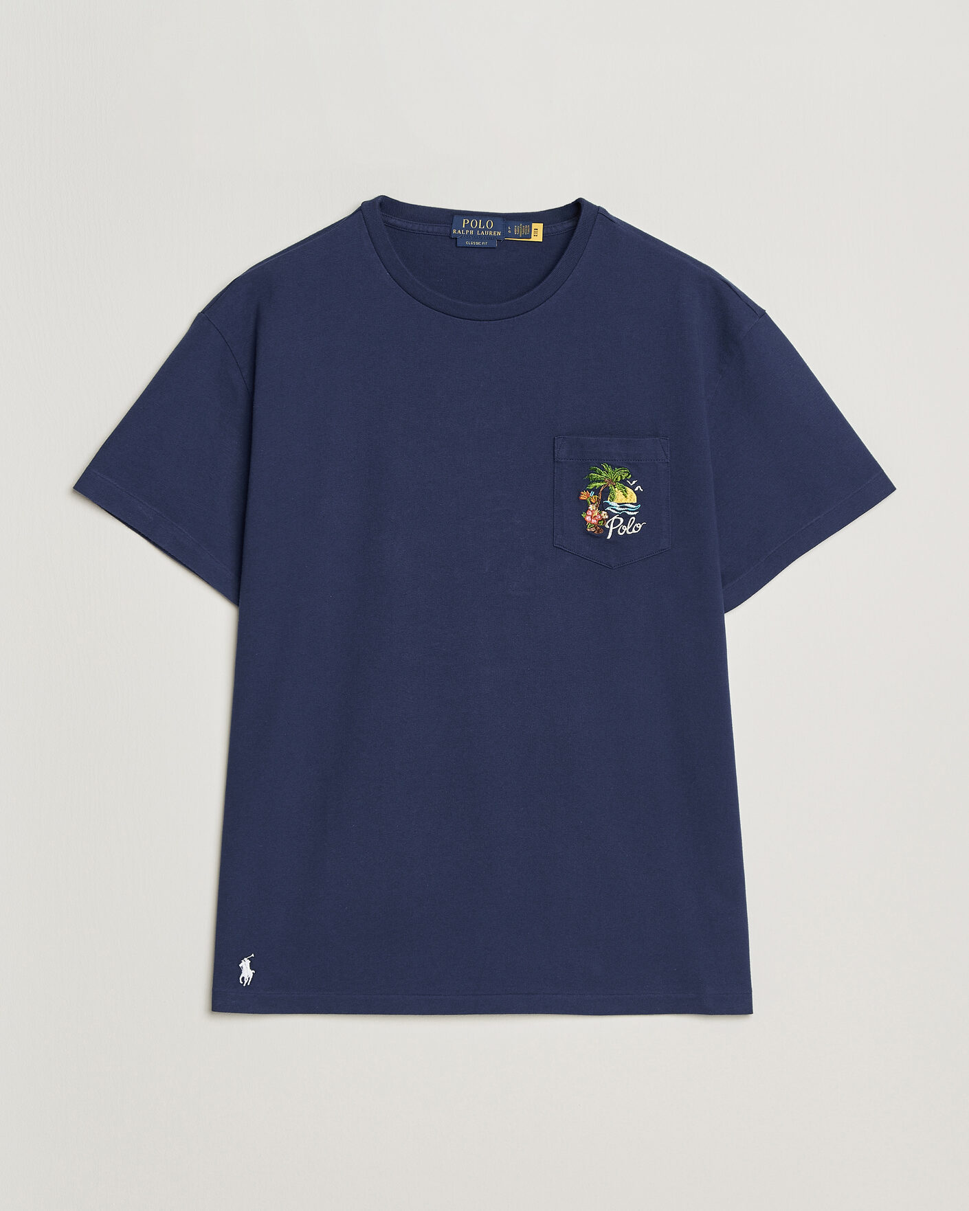 Uomini | T-shirt | Polo Ralph Lauren | Jersey Printed T-Shirt Dark Cobalt