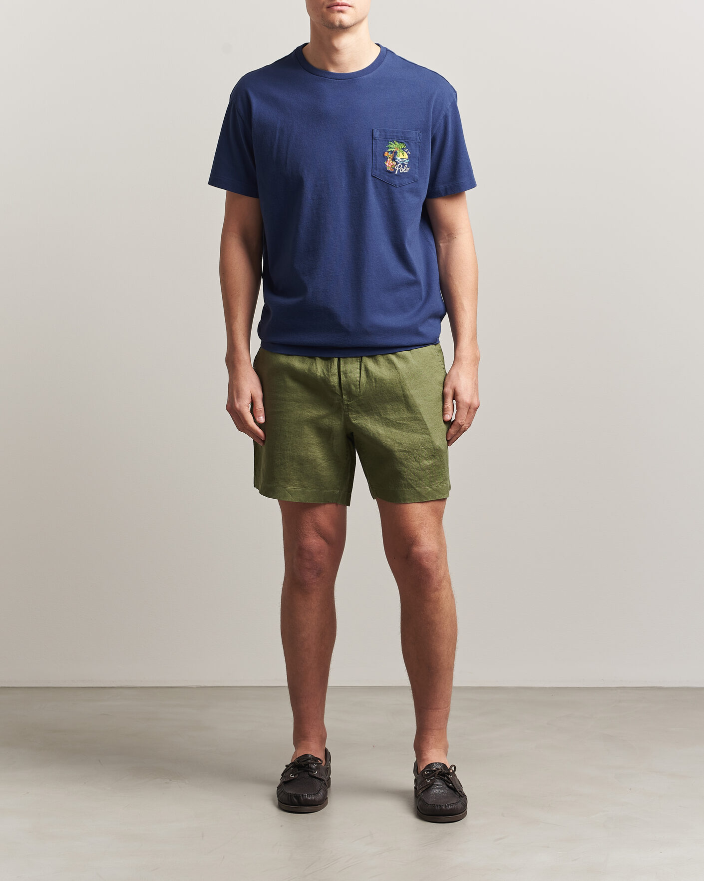 Uomini | T-shirt | Polo Ralph Lauren | Jersey Printed T-Shirt Dark Cobalt