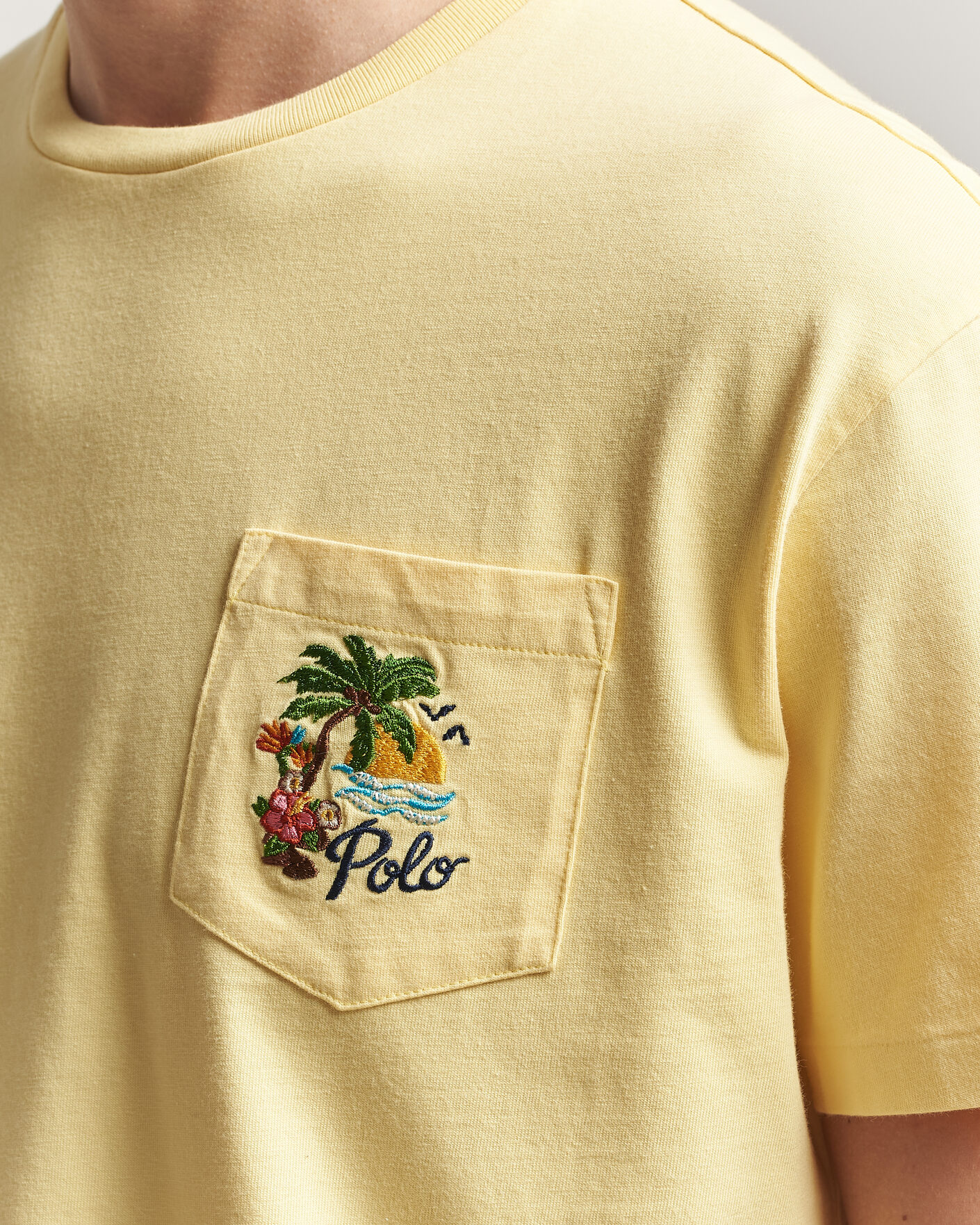 Uomini | T-shirt | Polo Ralph Lauren | Jersey Printed T-Shirt Resort Gold