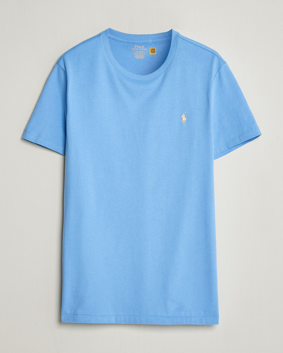 Uomini | T-shirt | Polo Ralph Lauren | Crew Neck T-Shirt Bristol Blue