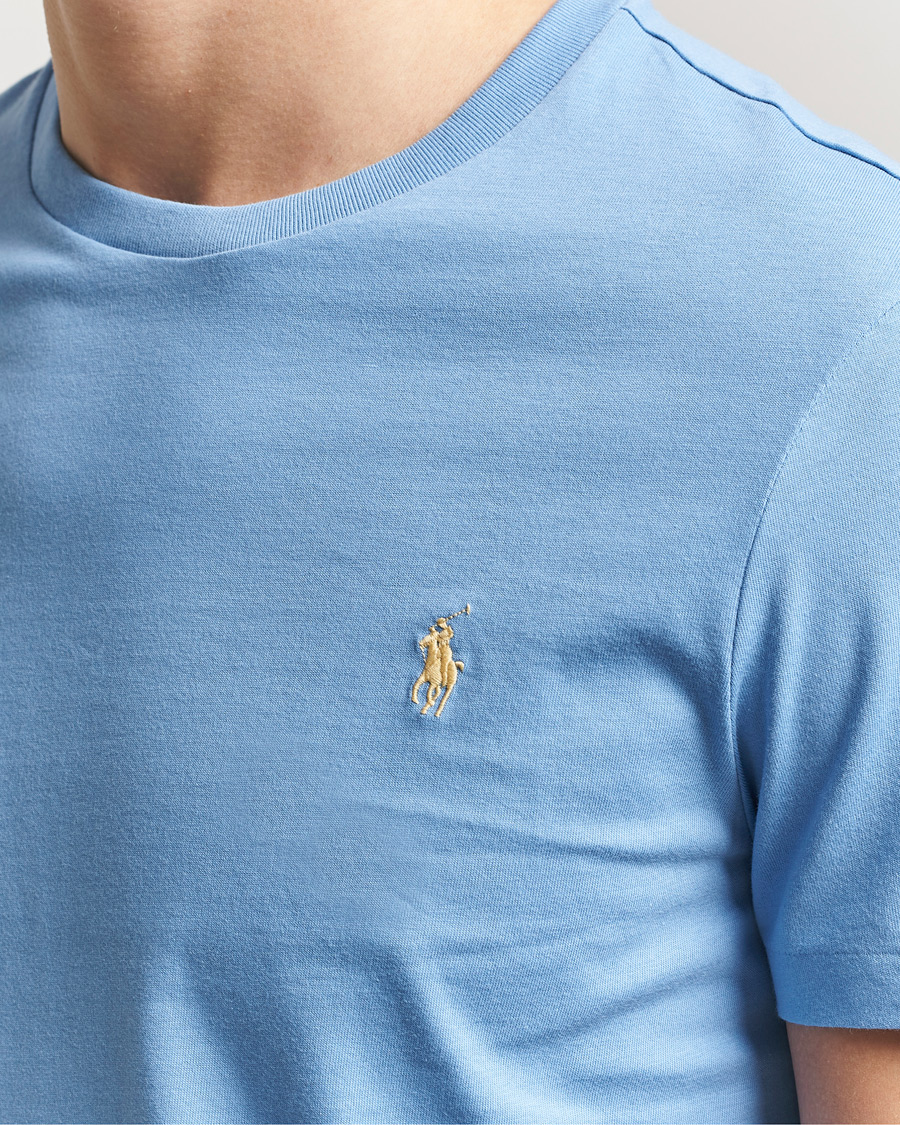 Uomini | T-shirt | Polo Ralph Lauren | Crew Neck T-Shirt Bristol Blue