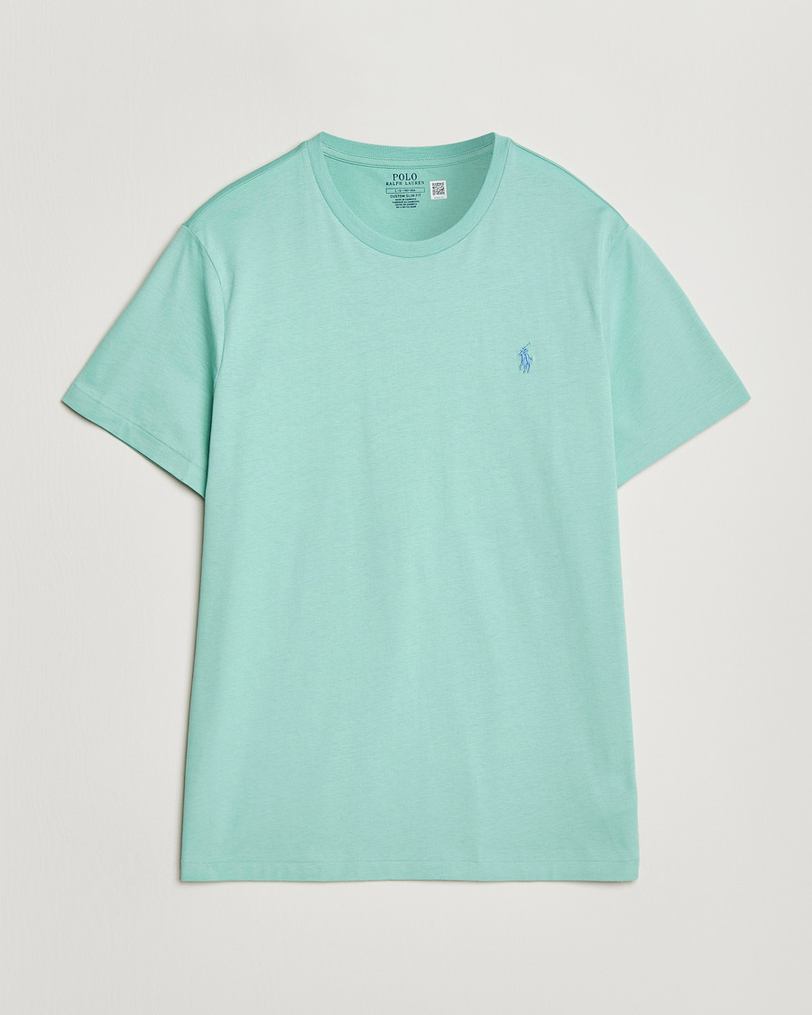 Uomini | T-shirt | Polo Ralph Lauren | Crew Neck T-Shirt Celadon