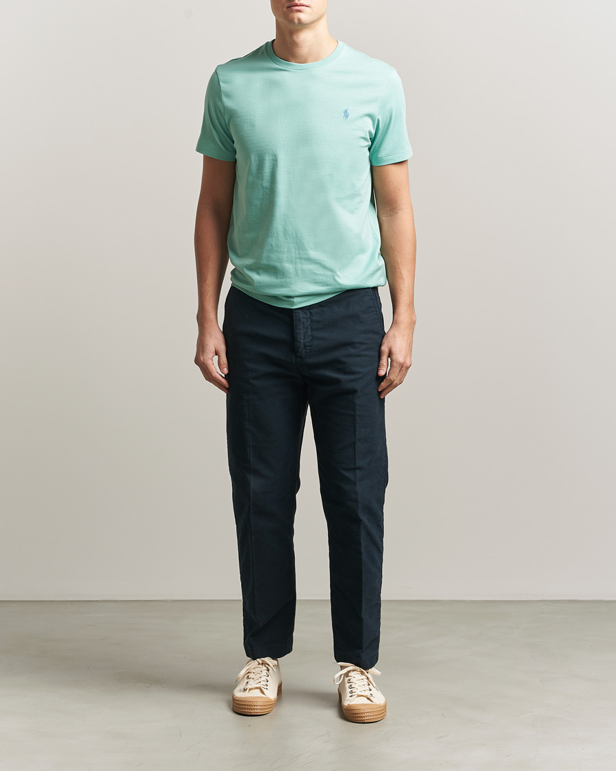Uomini | T-shirt | Polo Ralph Lauren | Crew Neck T-Shirt Celadon