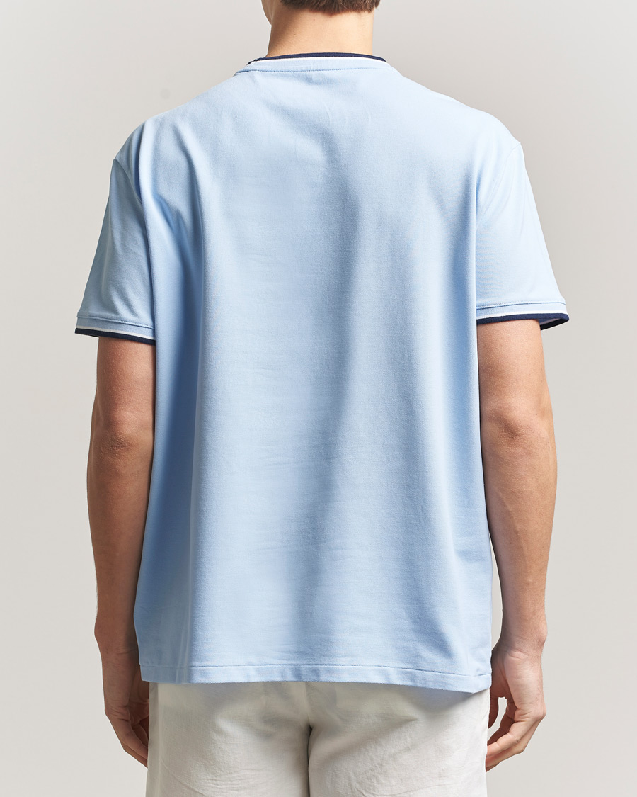 Uomini | T-shirt | Polo Ralph Lauren | Mesh Polo T-Shirt Office Blue