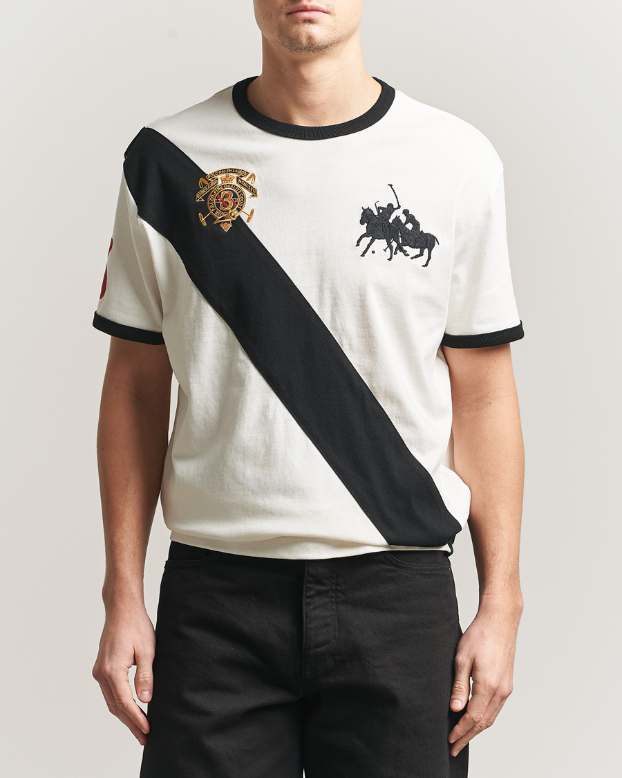 Uomini | T-shirt | Polo Ralph Lauren | Jersey Logo T-Shirt Nevis/Polo Black