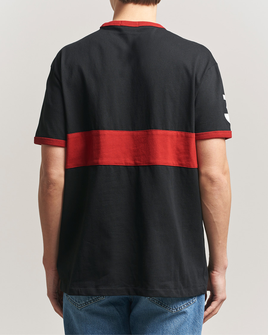 Uomini | T-shirt | Polo Ralph Lauren | Jersey Logo T-Shirt Polo Black/Sweet Tomato