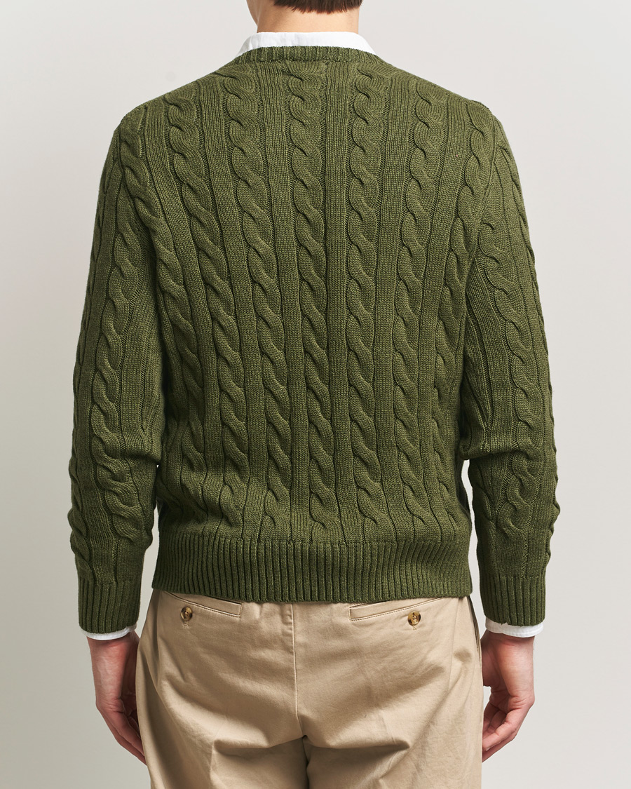 Uomini | Maglieria | Polo Ralph Lauren | Cotton Cable Pullover Garden Trail Heather
