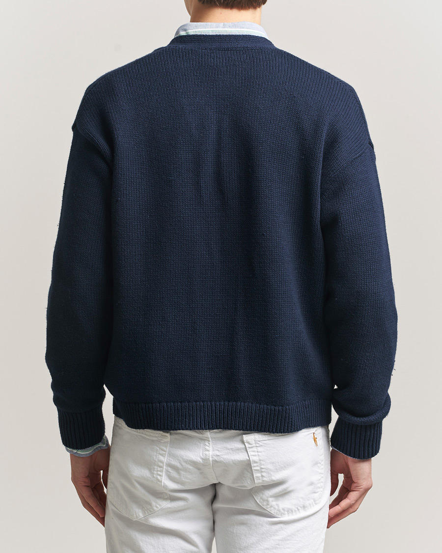 Uomini | Maglieria | Polo Ralph Lauren | Cotton Cardigan Hunter Navy
