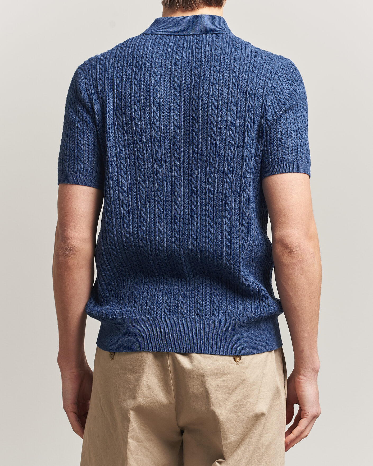 Uomini | Polo | Polo Ralph Lauren | Cotton Polo Rustic Navy Heather