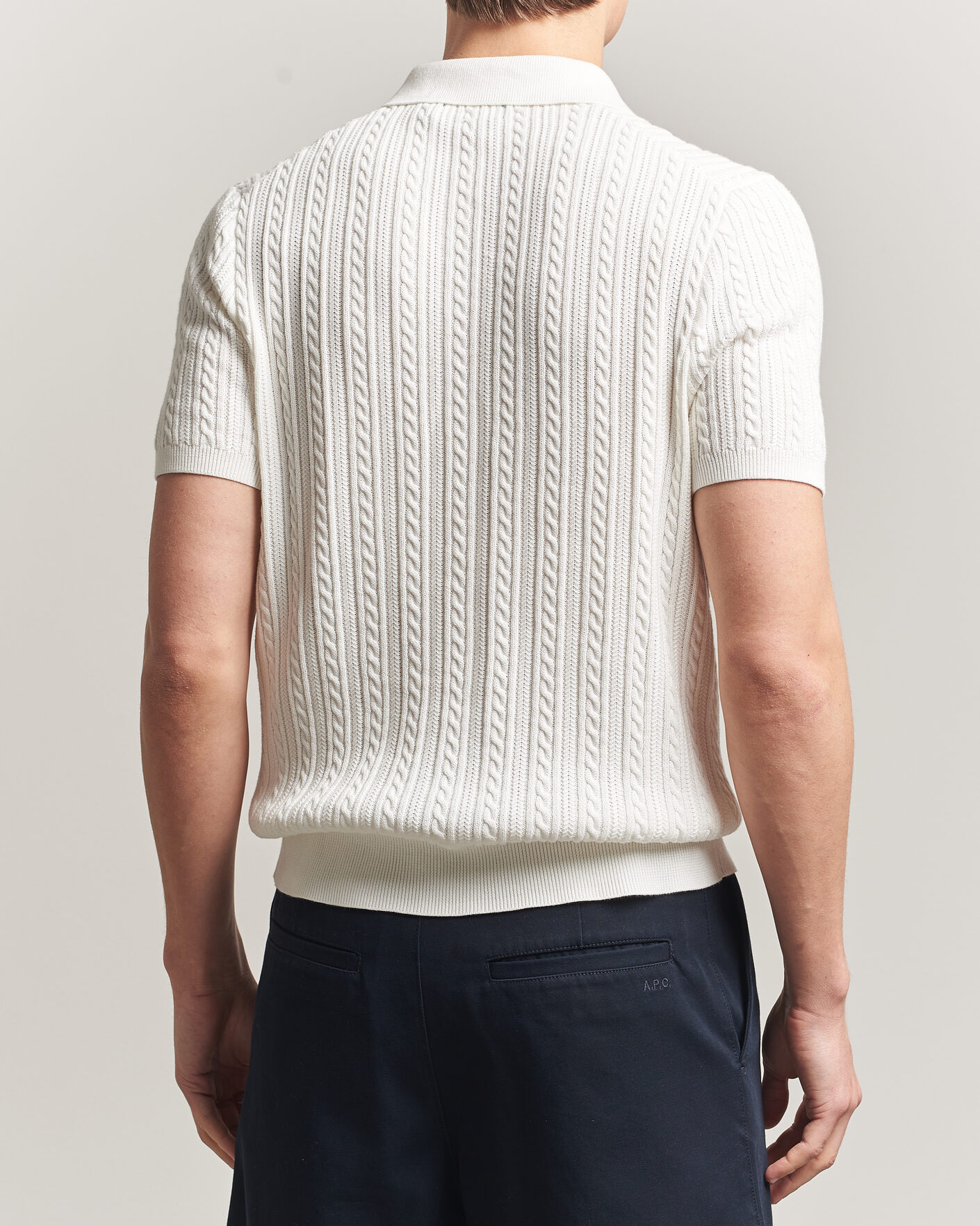 Uomini | Polo | Polo Ralph Lauren | Cotton Polo Deckwash White/Navy