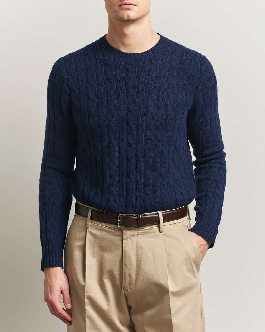 Uomini | Maglieria | Polo Ralph Lauren | Cashmere Sweater Bright Navy