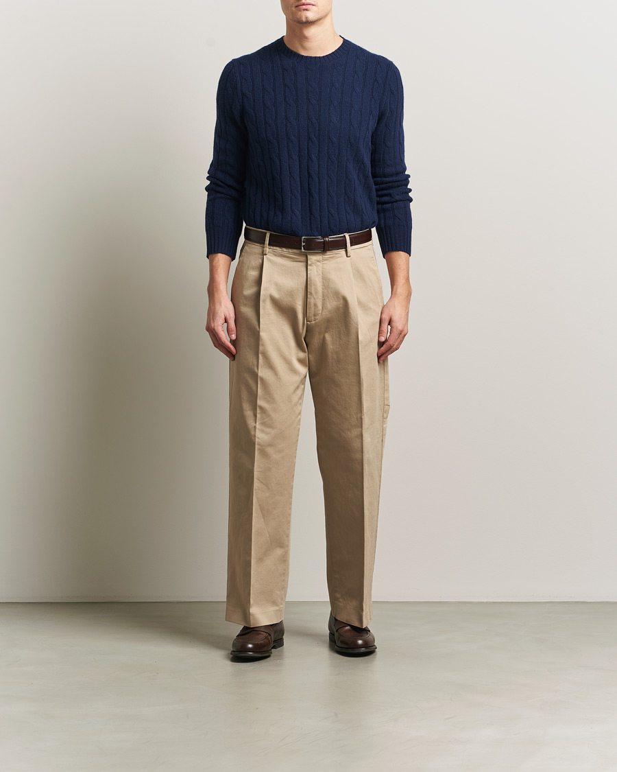Uomini | Maglieria | Polo Ralph Lauren | Cashmere Sweater Bright Navy