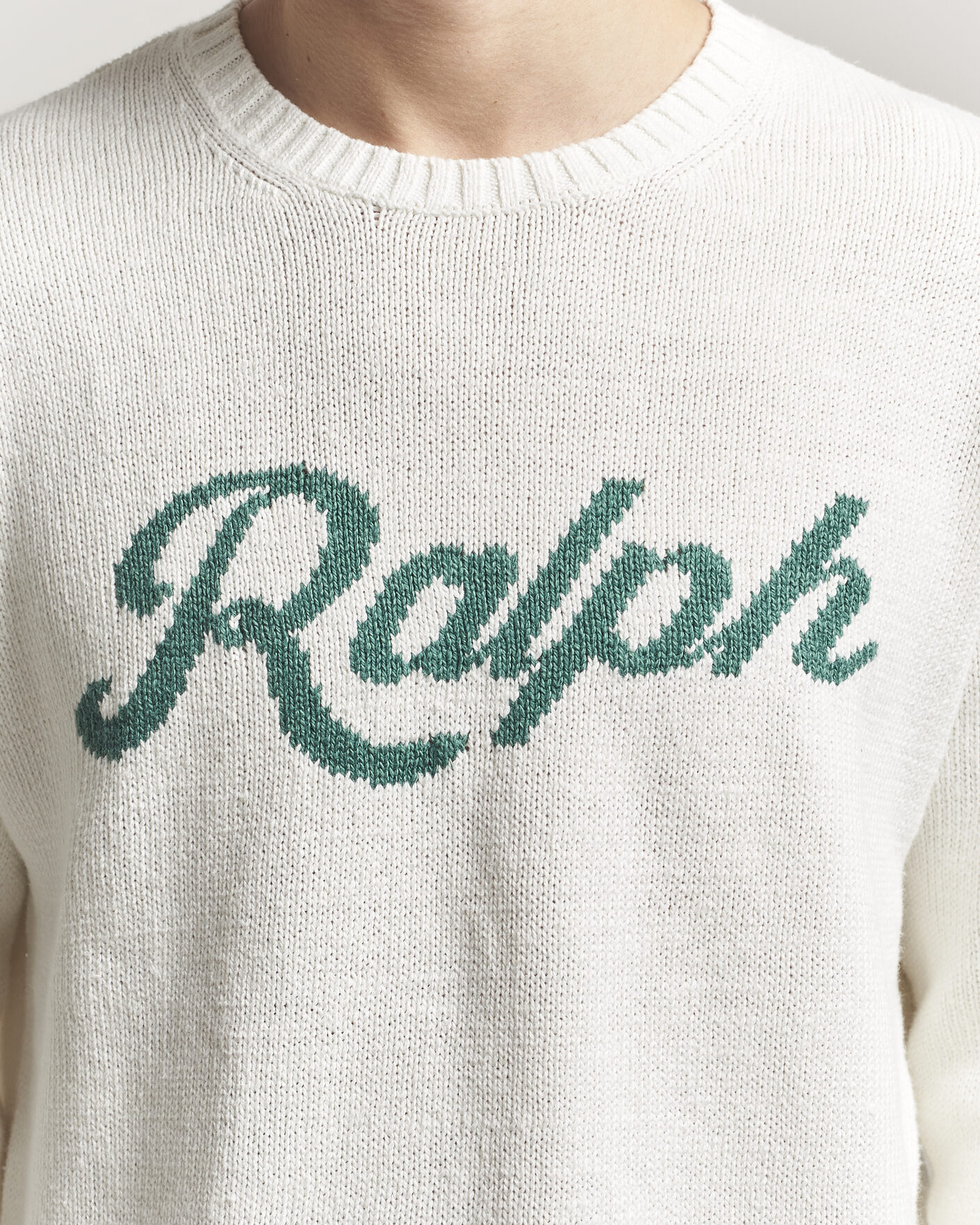 Uomini | Maglieria | Polo Ralph Lauren | Linen Blend Sweater Deckwash White