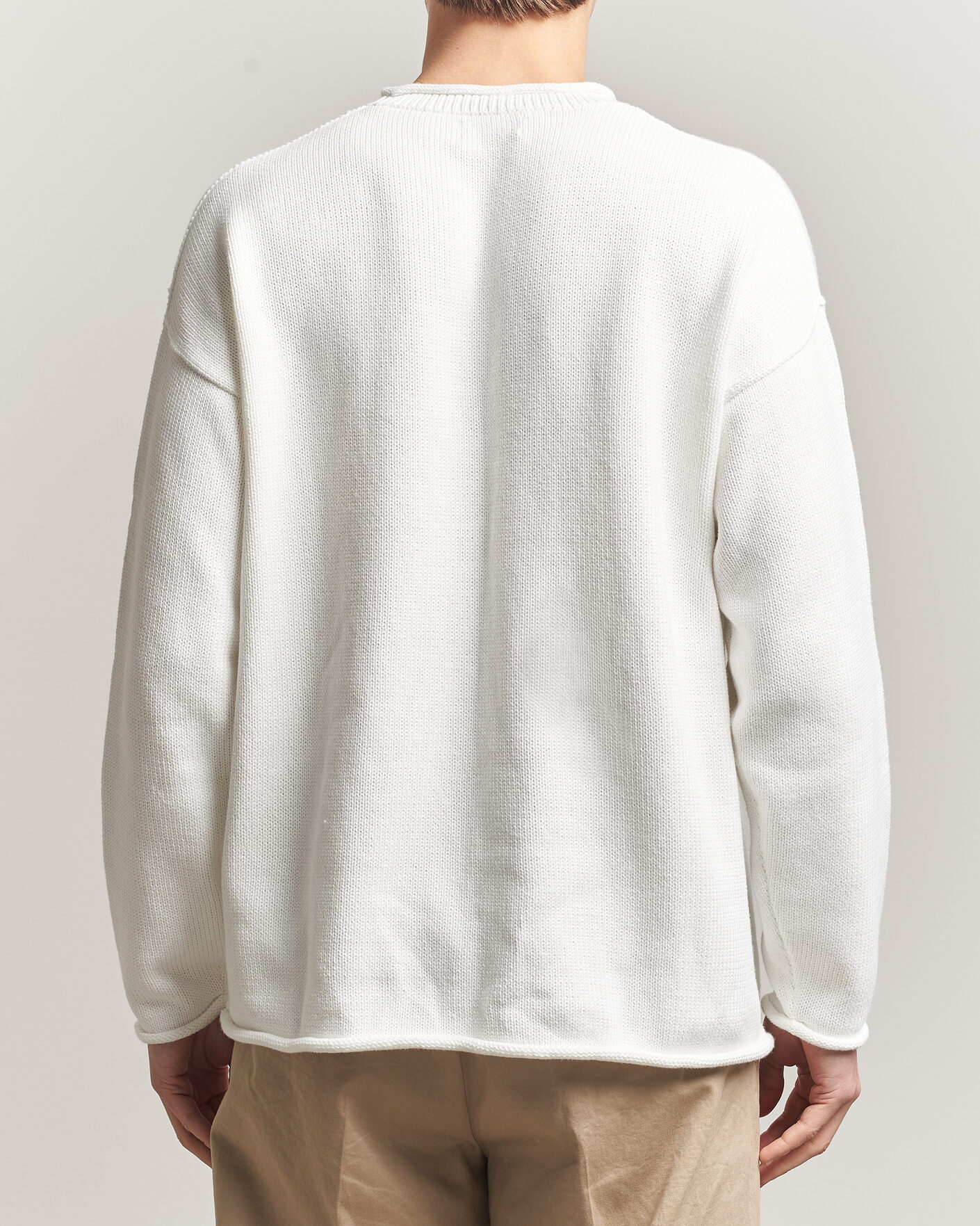 Uomini | Maglieria | Polo Ralph Lauren | Cotton Bear Sweater Deckwash White