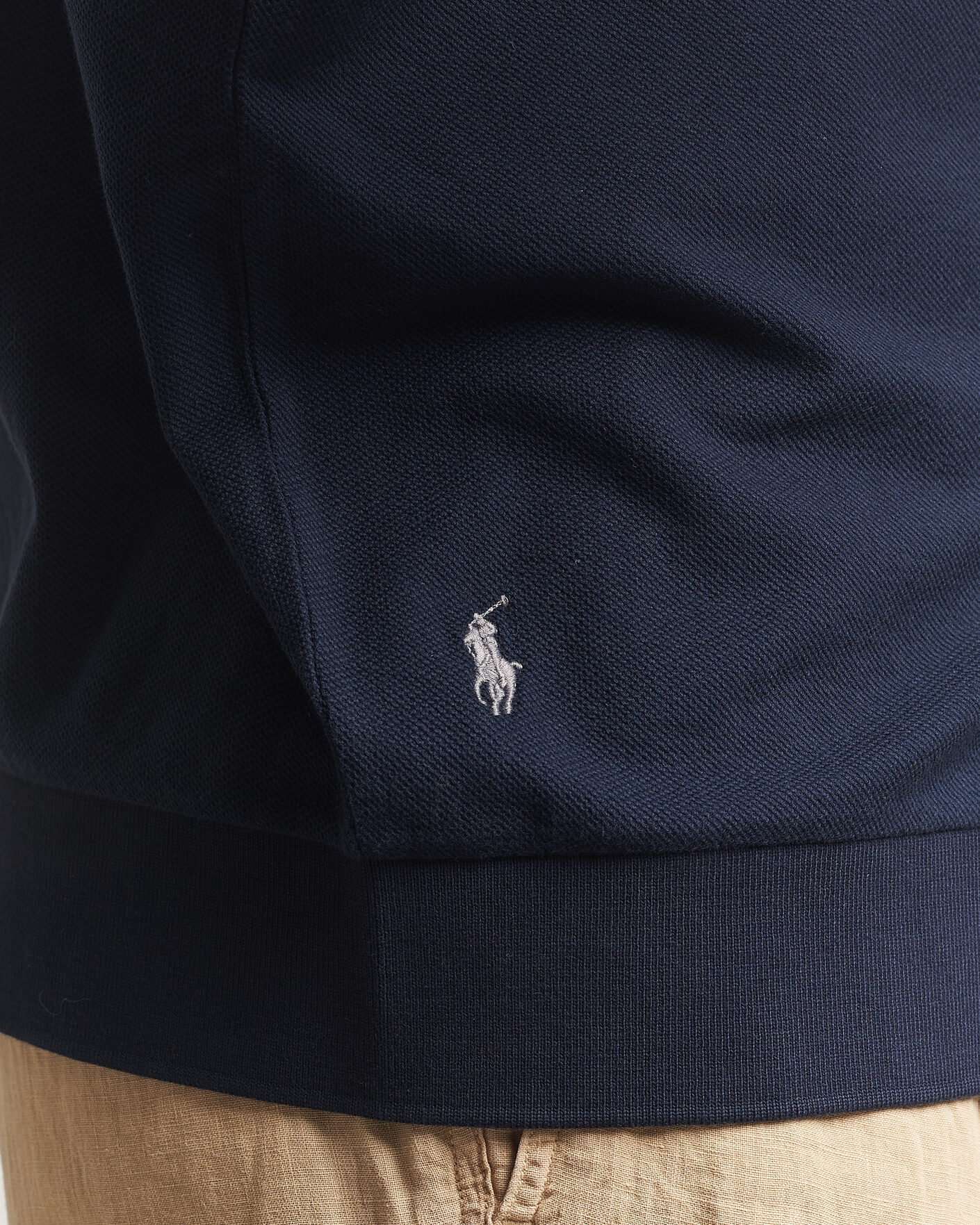 Uomini | Polo | Polo Ralph Lauren | Cotton Knitted Polo Aviator Navy