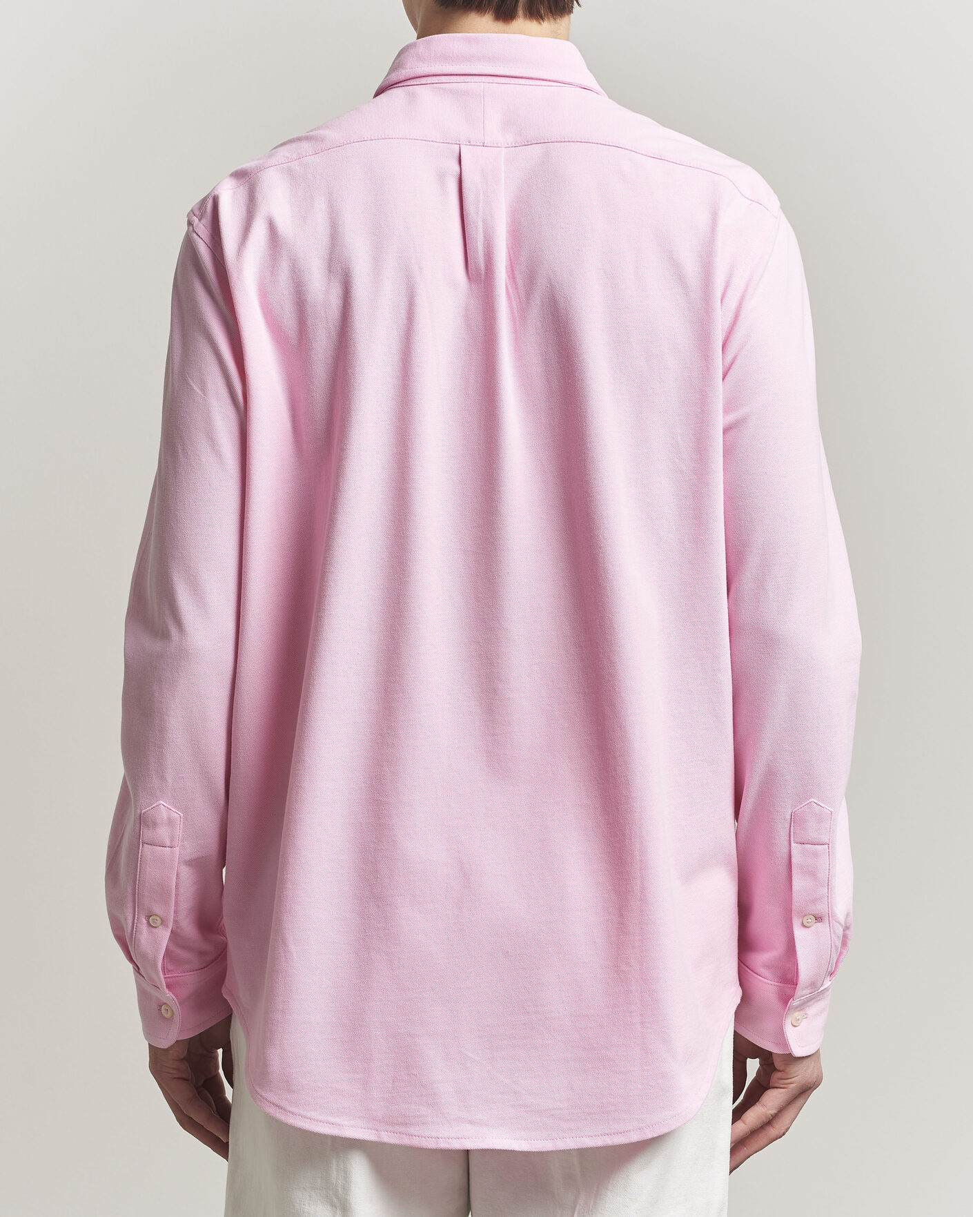 Uomini | Camicie | Polo Ralph Lauren | Featherweight Mesh Shirt Carmel Pink