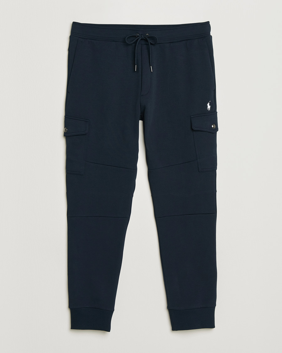 Uomini | Pantaloni | Polo Ralph Lauren | Double Knitted Athletic Sweatpants Aviator Navy