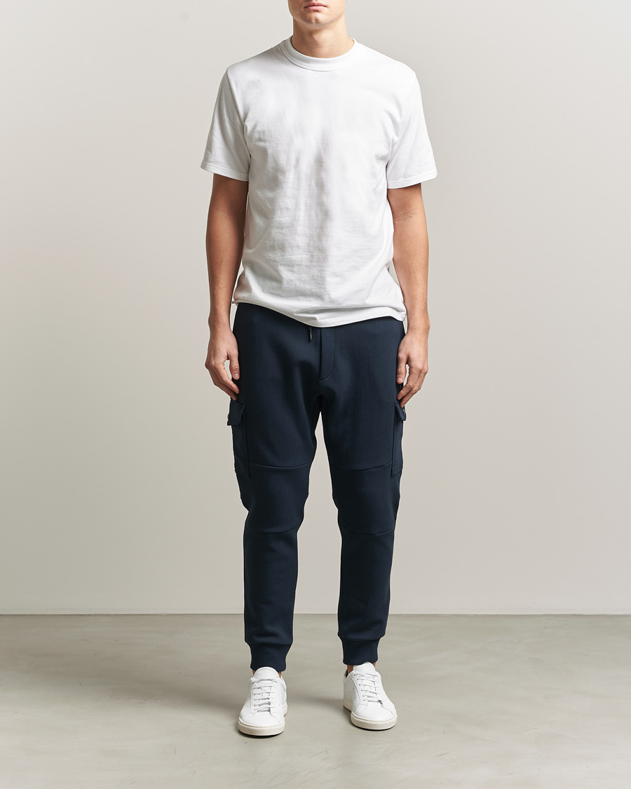 Uomini | Pantaloni | Polo Ralph Lauren | Double Knitted Athletic Sweatpants Aviator Navy