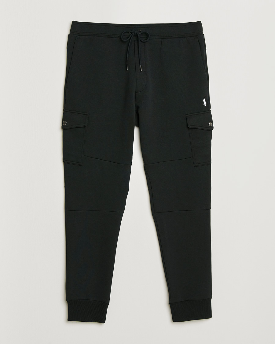 Uomini | Pantaloni | Polo Ralph Lauren | Double Knitted Athletic Sweatpants Polo Black
