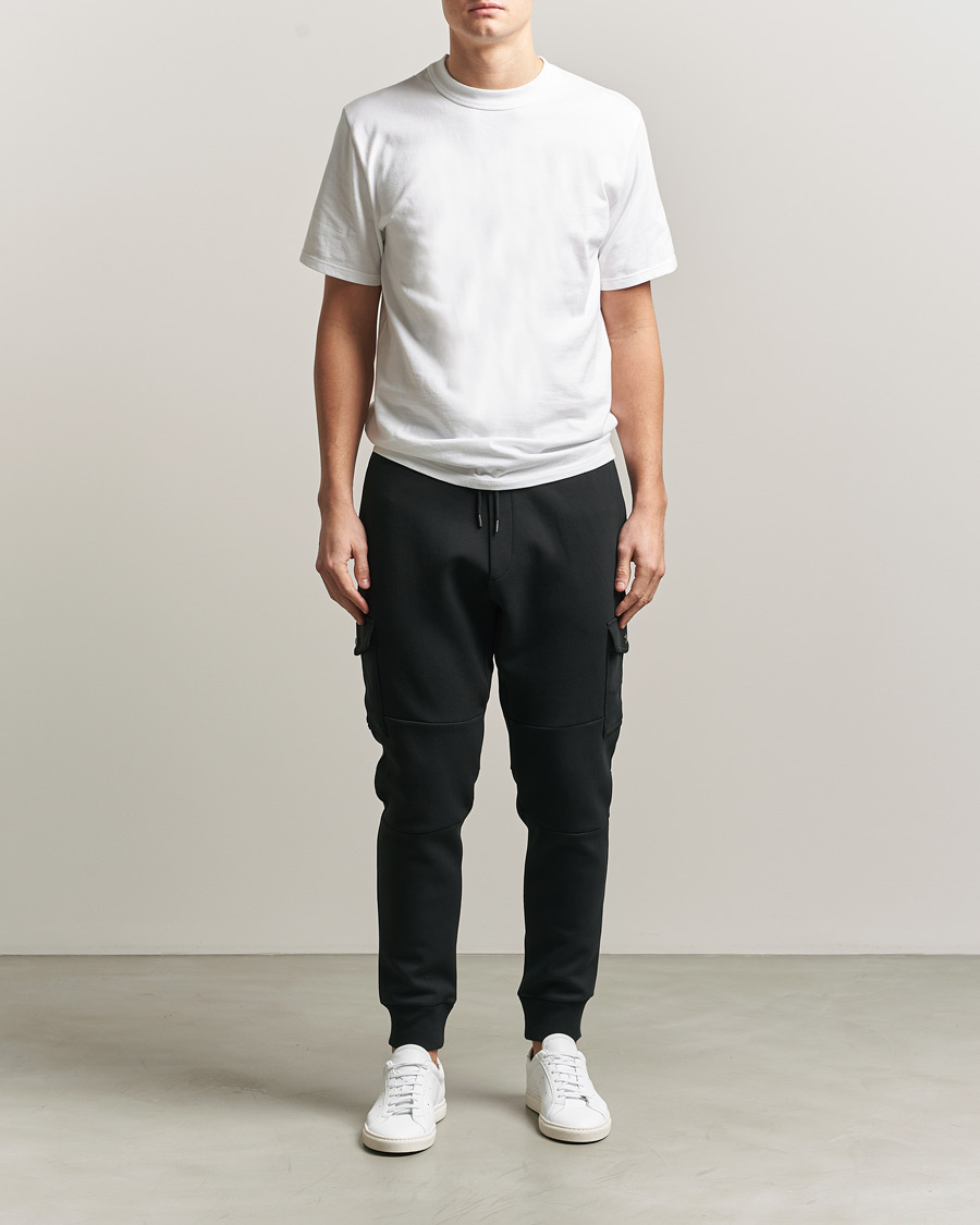 Uomini | Pantaloni | Polo Ralph Lauren | Double Knitted Athletic Sweatpants Polo Black