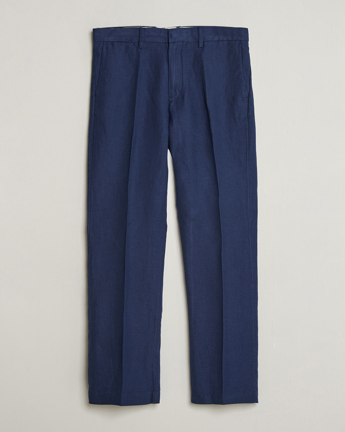 Uomini | Pantaloni | Polo Ralph Lauren | Cotton Linen Pants Newport Navy