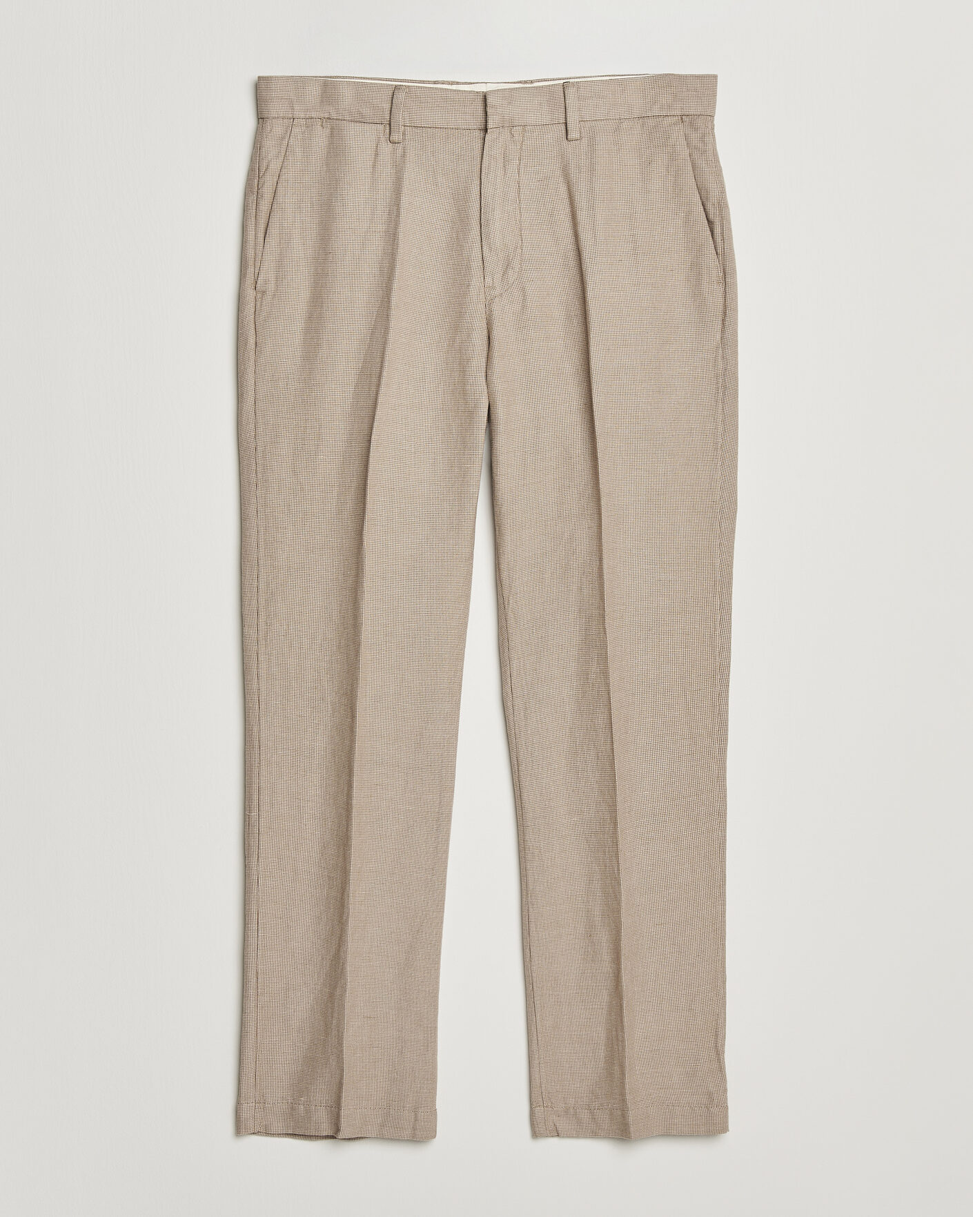 Uomini | Pantaloni | Polo Ralph Lauren | Cotton Linen Pants Madison Tan Stone Grey