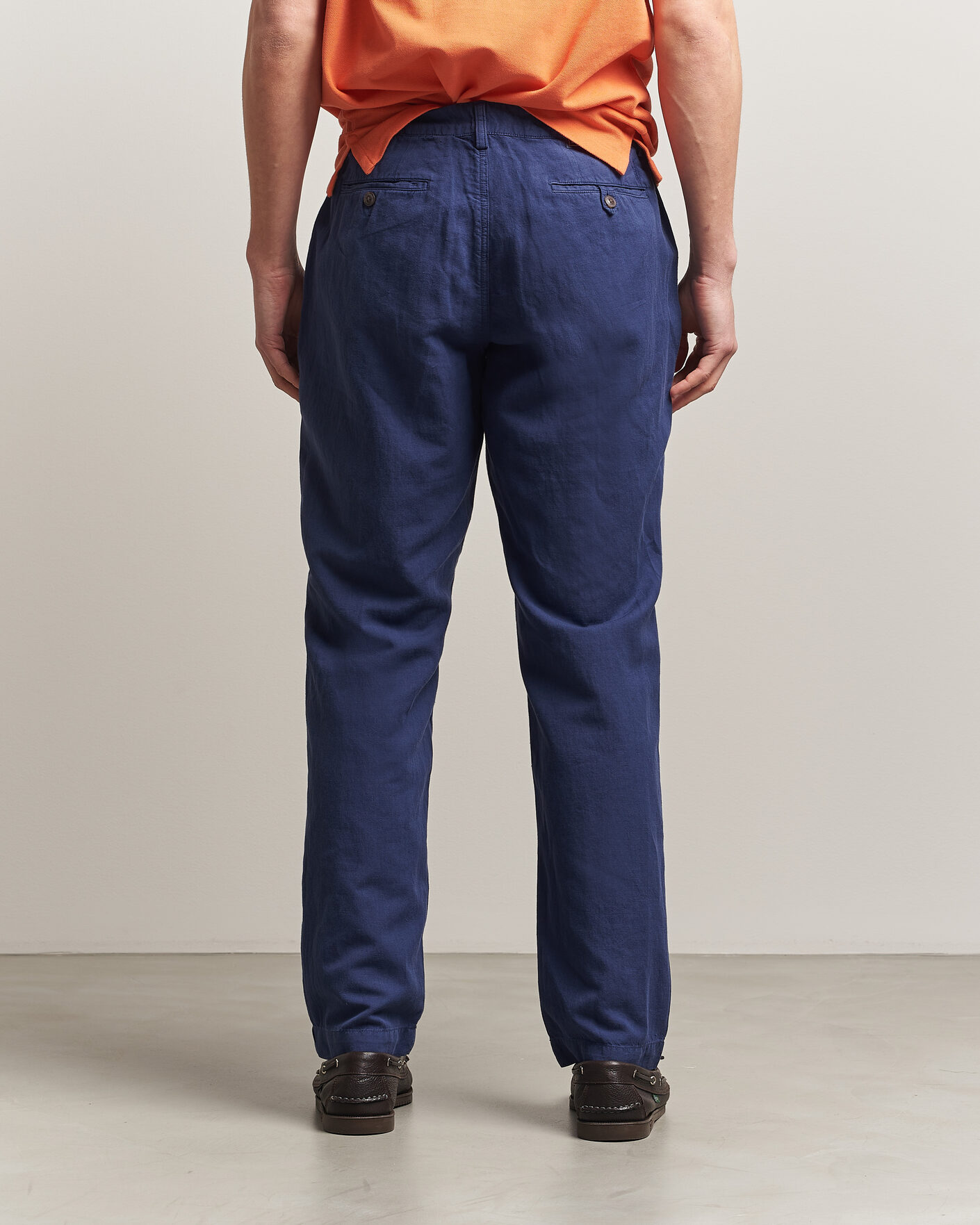 Uomini | Pantaloni | Polo Ralph Lauren | Linen Cotton Pants New Classic Navy