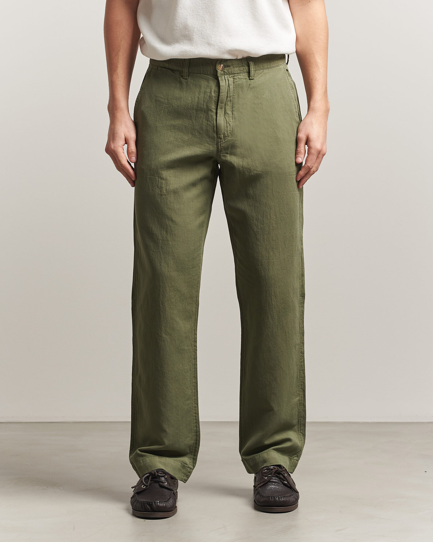 Uomini | Pantaloni | Polo Ralph Lauren | Linen Cotton Pants Garden Trail