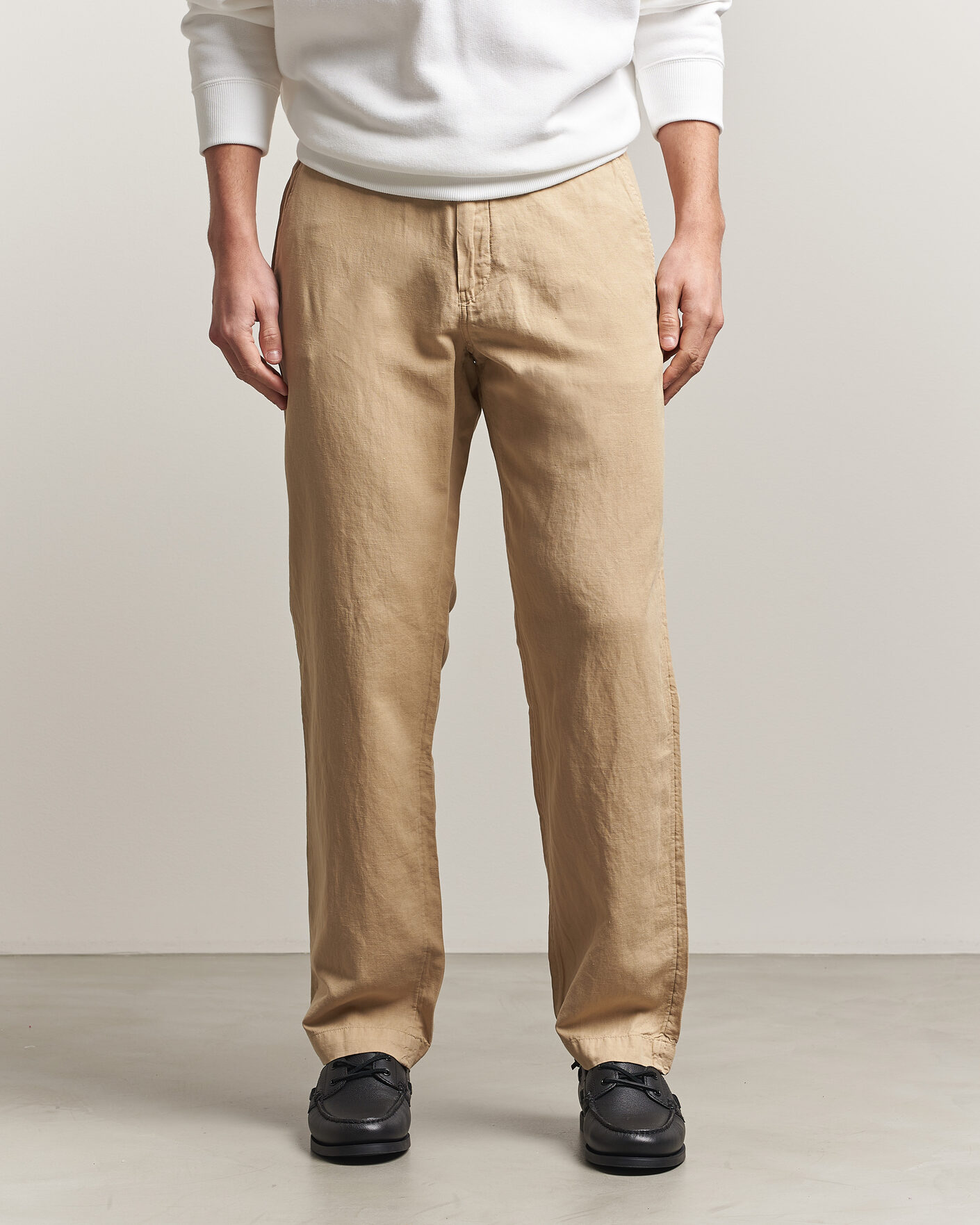 Uomini | Pantaloni | Polo Ralph Lauren | Linen Cotton Pants Coastal Beige