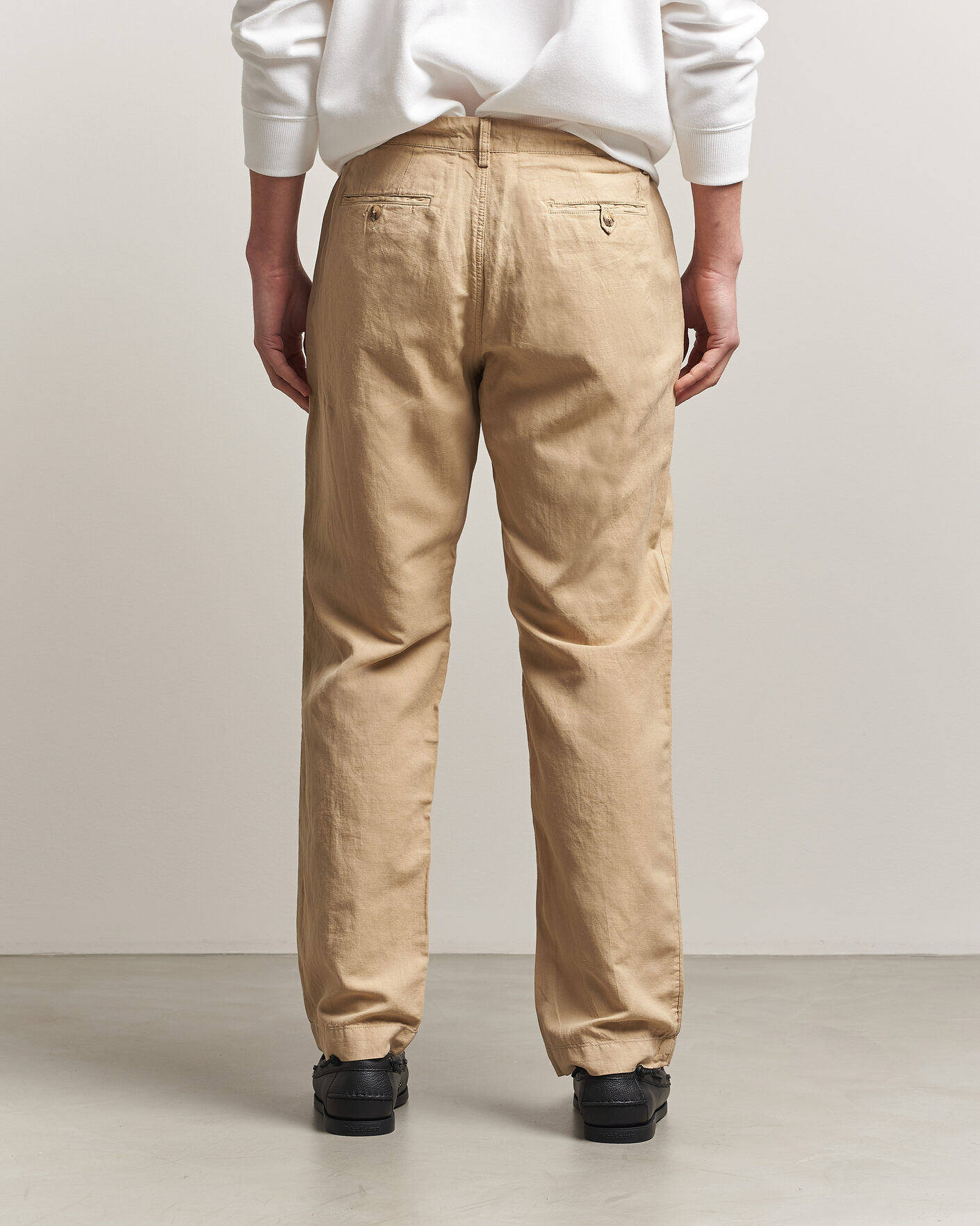 Uomini | Pantaloni | Polo Ralph Lauren | Linen Cotton Pants Coastal Beige
