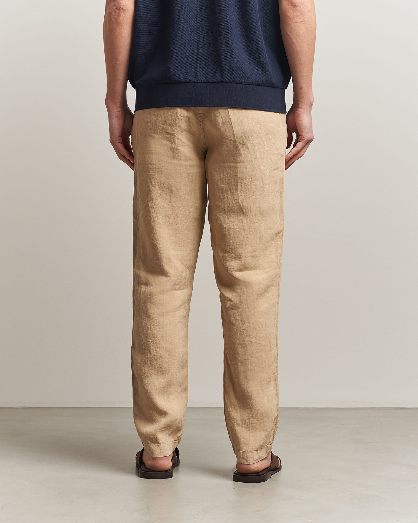 Uomini | Pantaloni | Polo Ralph Lauren | Prepster Linen Trousers Classic Khaki